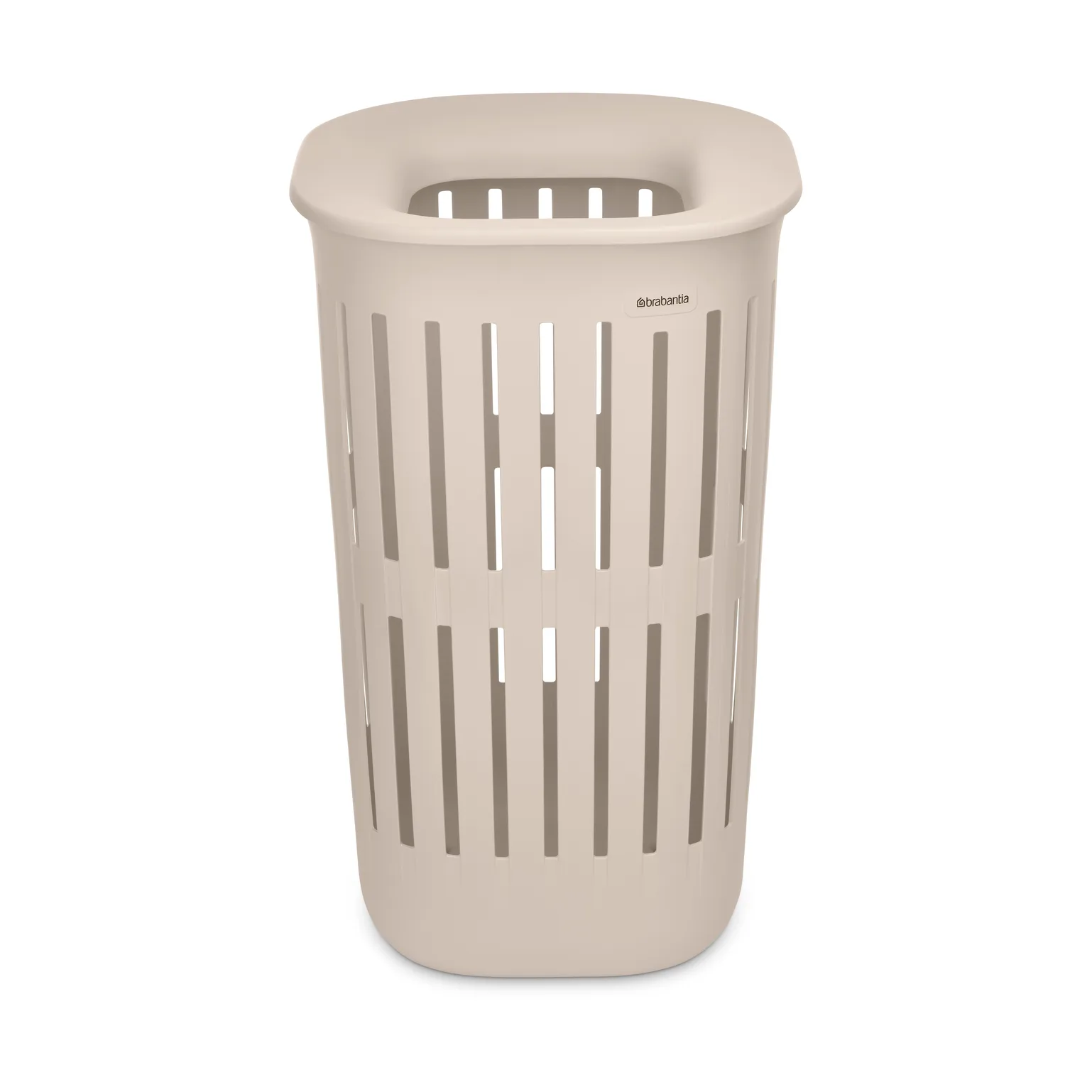 Brabantia Collect-It vasketøjskurv med låg 55 liter, Soft Beige