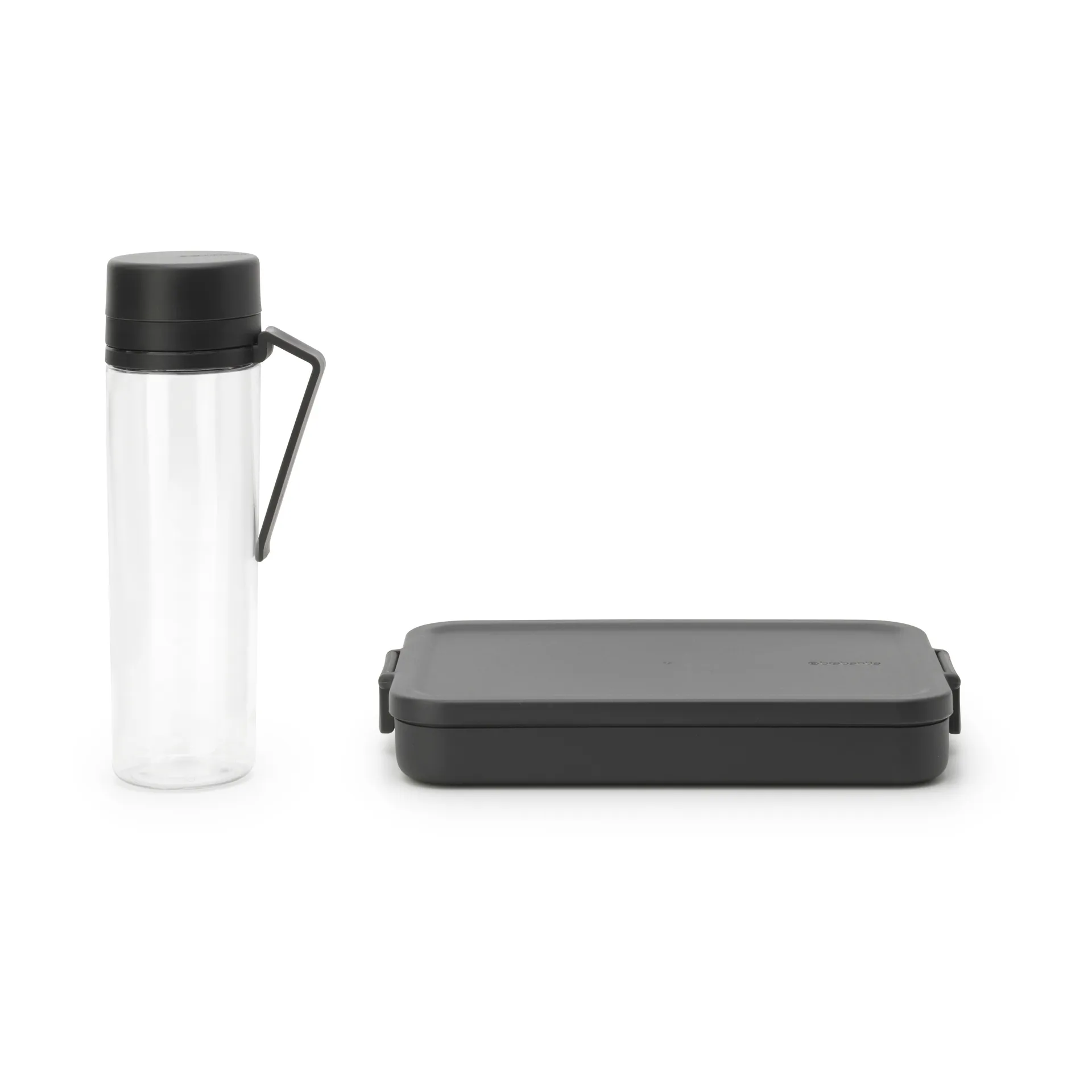 Brabantia Make og Take break lunchset 2 delar Mörkgrå
