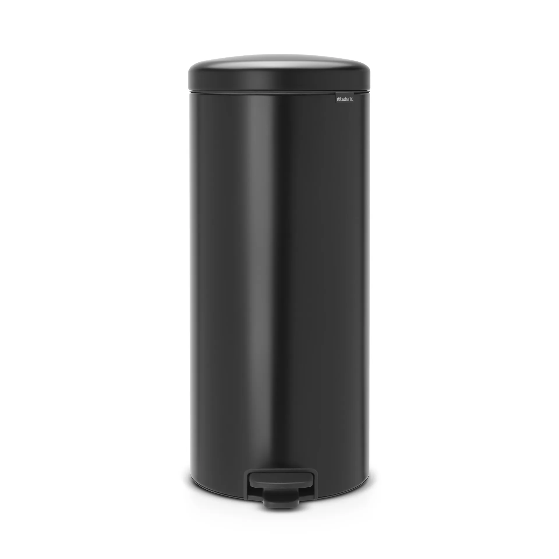 Brabantia New Icon pedalspand 30 liter mat black (sort)