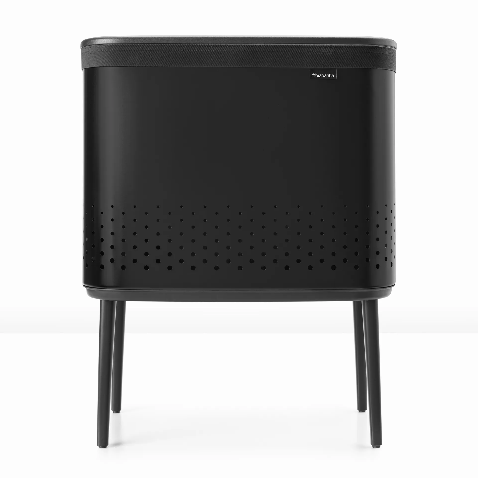 Brabantia Panier à linge Bo 60 L Noir mat