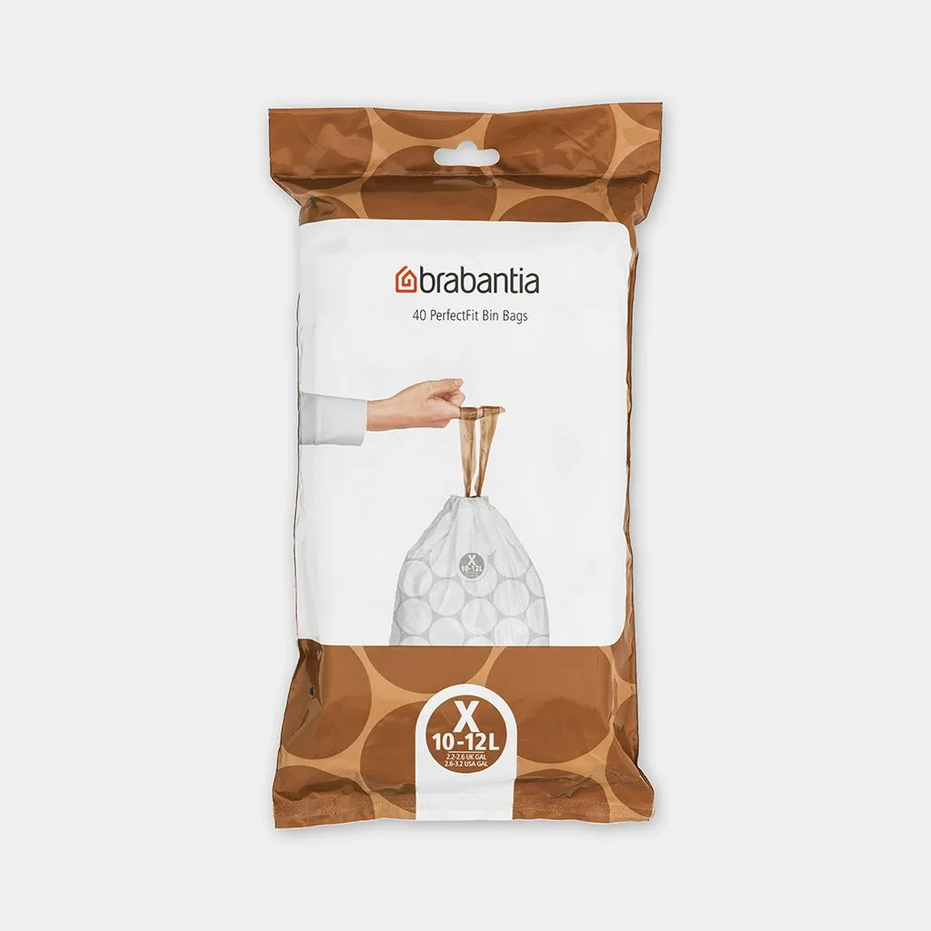 Brabantia Affaldsposer Brabantia PerfectFit X, 10-12 l Dispenser, 40 p 138041 Modsvarer: N/A