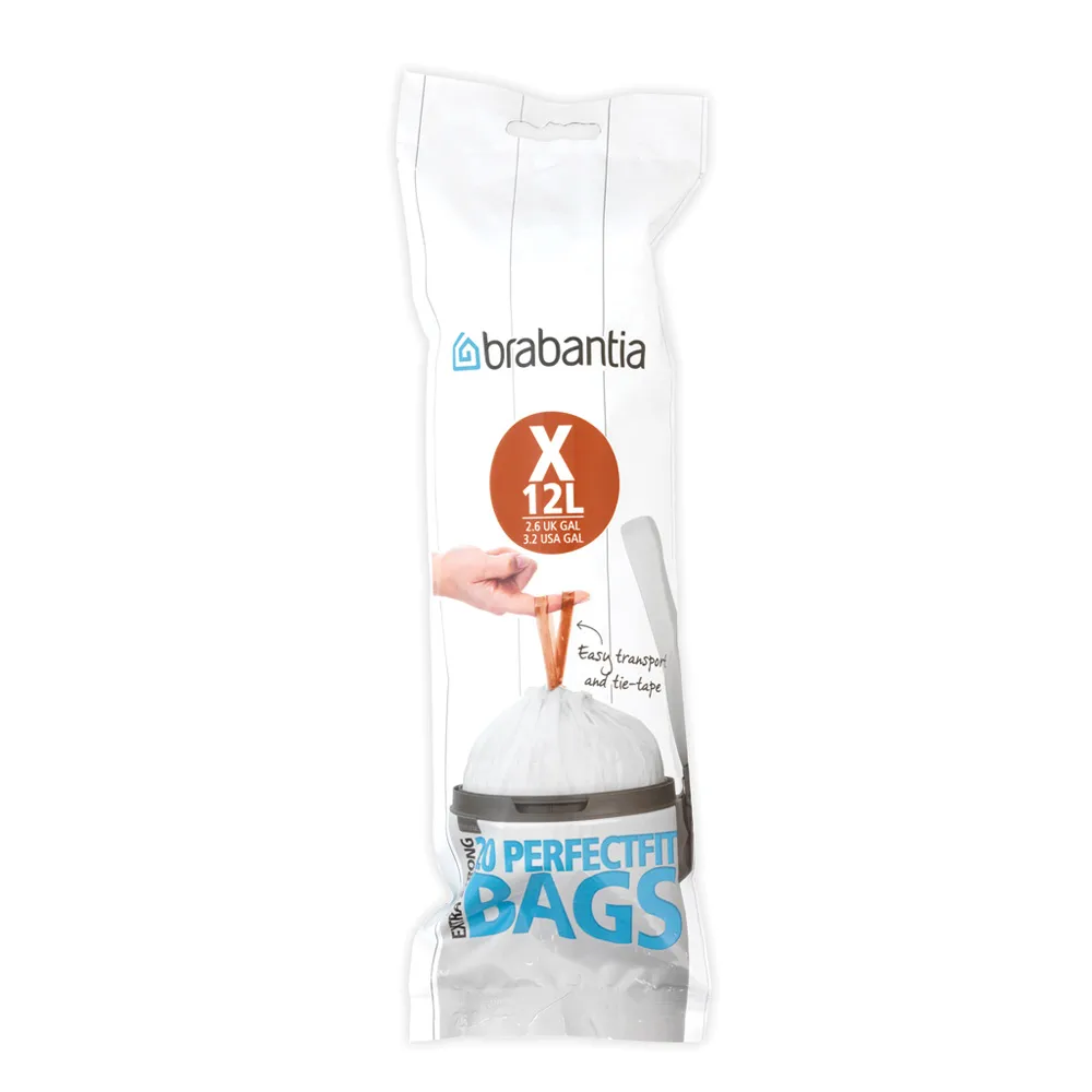 Brabantia PerfectFit avfallspåse X (20 påsar per rulle) 12 l