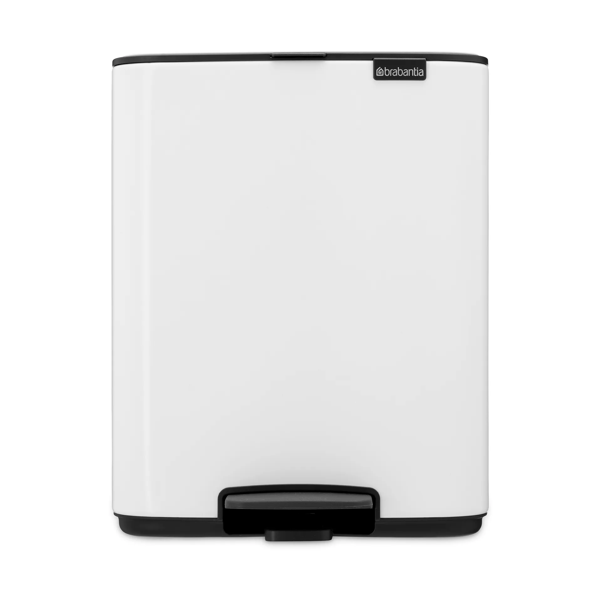Brabantia Poubelle à pédale Bo 12 L White