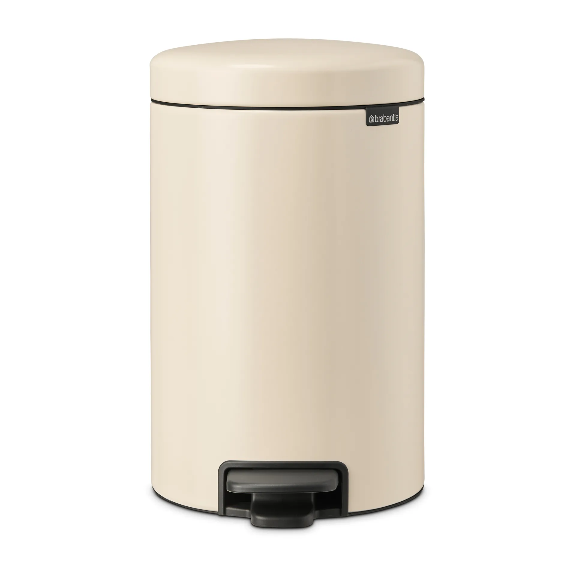 Brabantia Poubelle à pédale New Icon 12 litres Soft beige