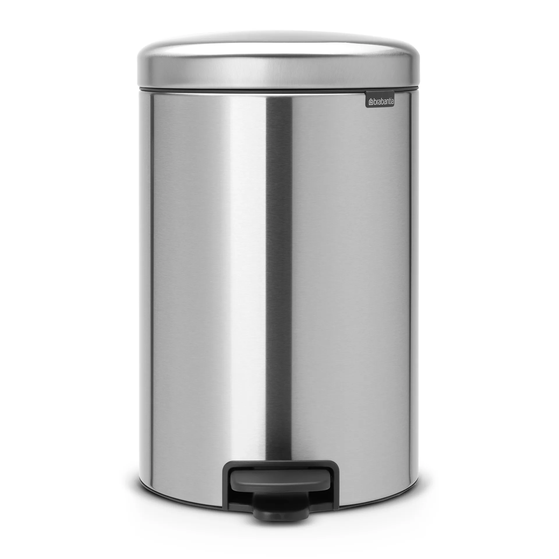 Brabantia Poubelle à pédale New Icon 20 litres acier mate