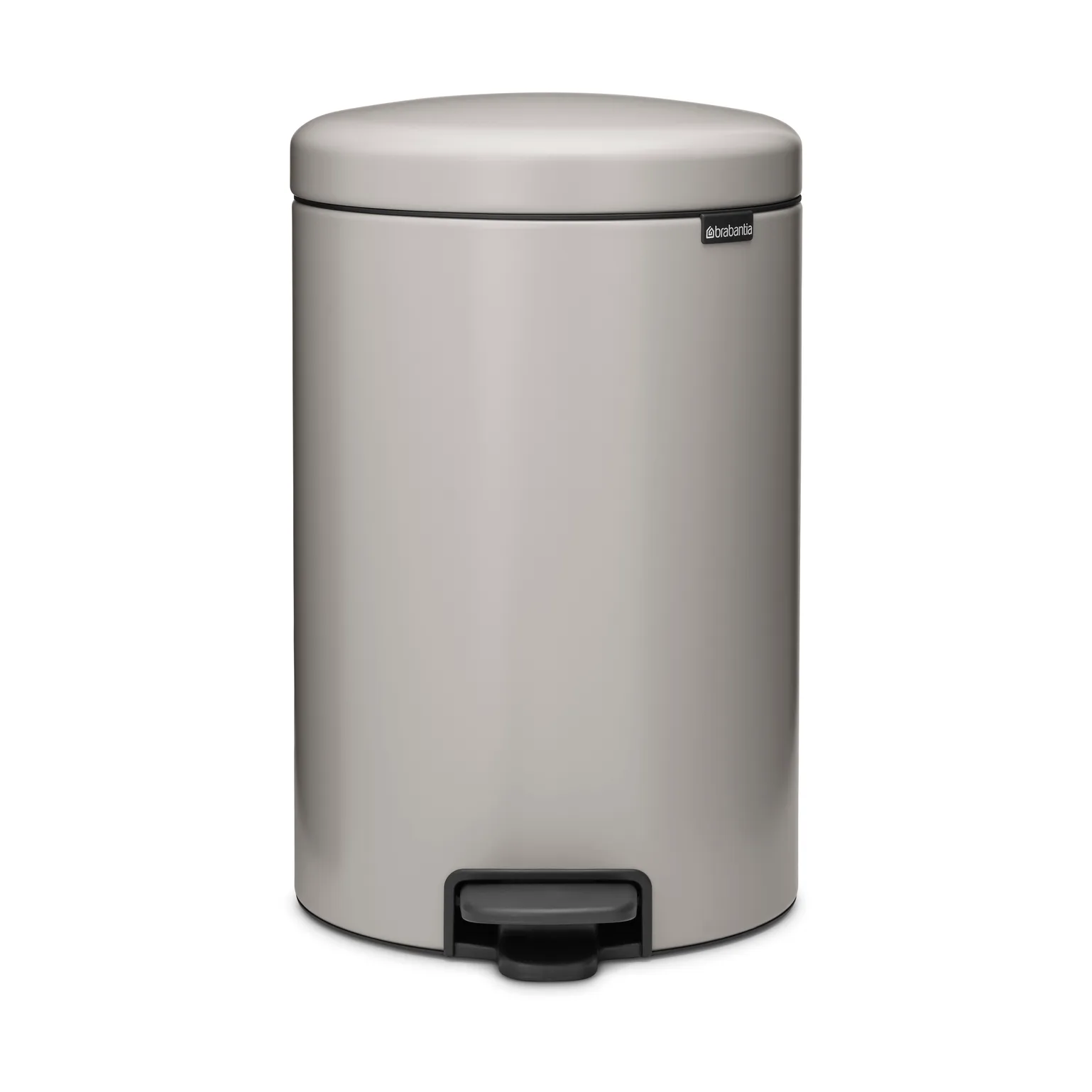 Brabantia Poubelle à pédale New Icon 20 litres Soft grey
