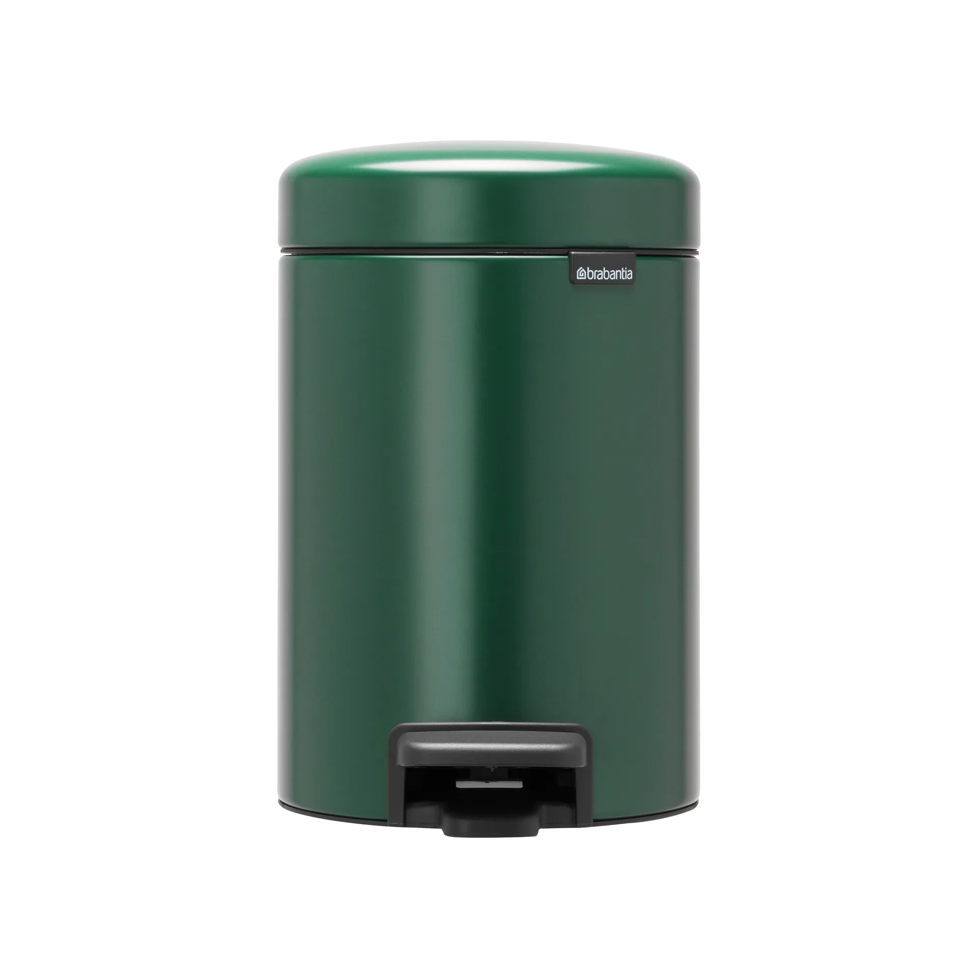 Brabantia Poubelle à pédale New Icon 3 litres Pine green