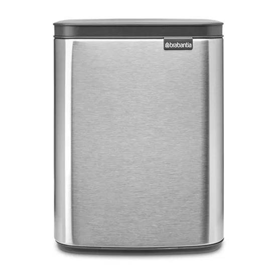 Brabantia Poubelle Bo 7 L Acier brossé mat