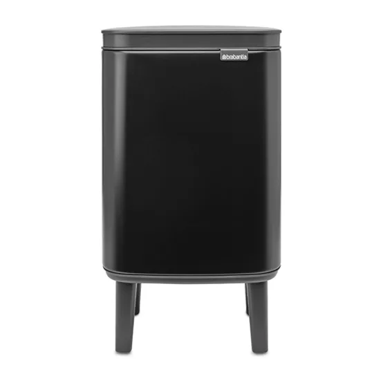 Brabantia Poubelle haute Bo 4 L Noir mat