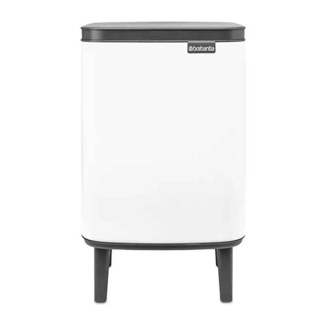Brabantia Poubelle haute Bo 7 L Blanc