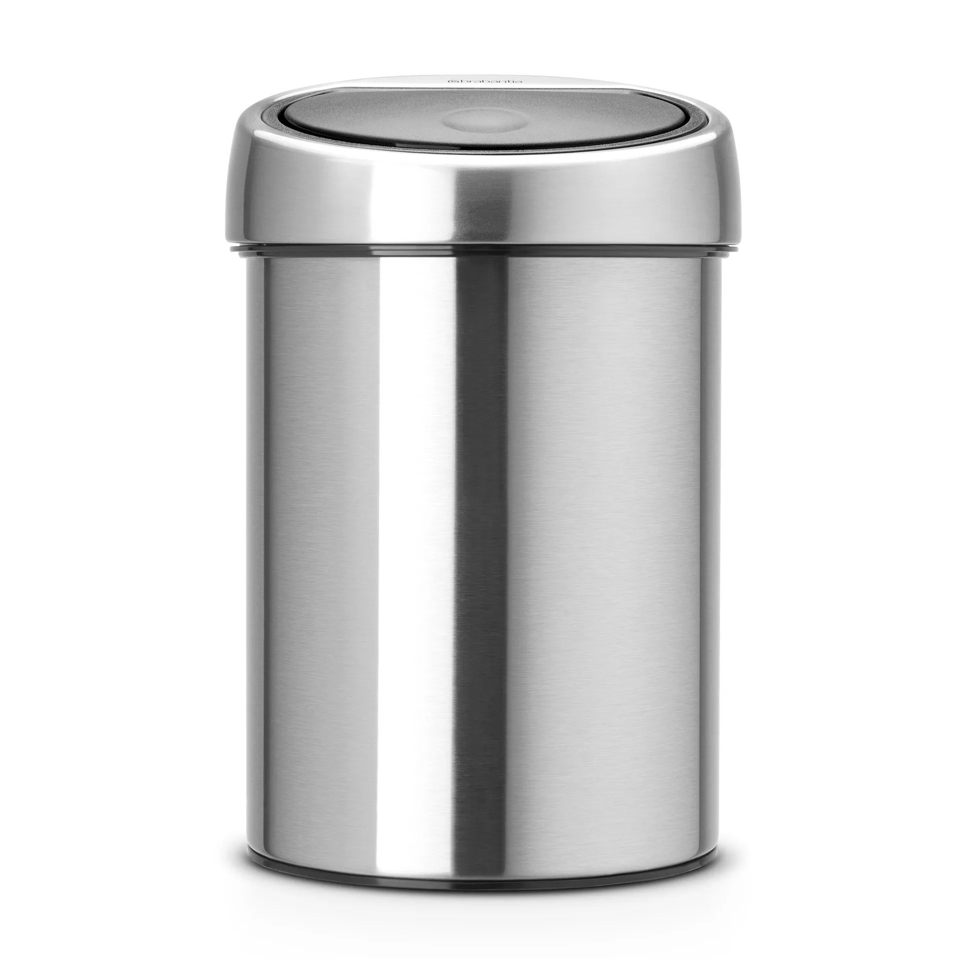 Brabantia Poubelle Touch Bin murale 3 L acier mat