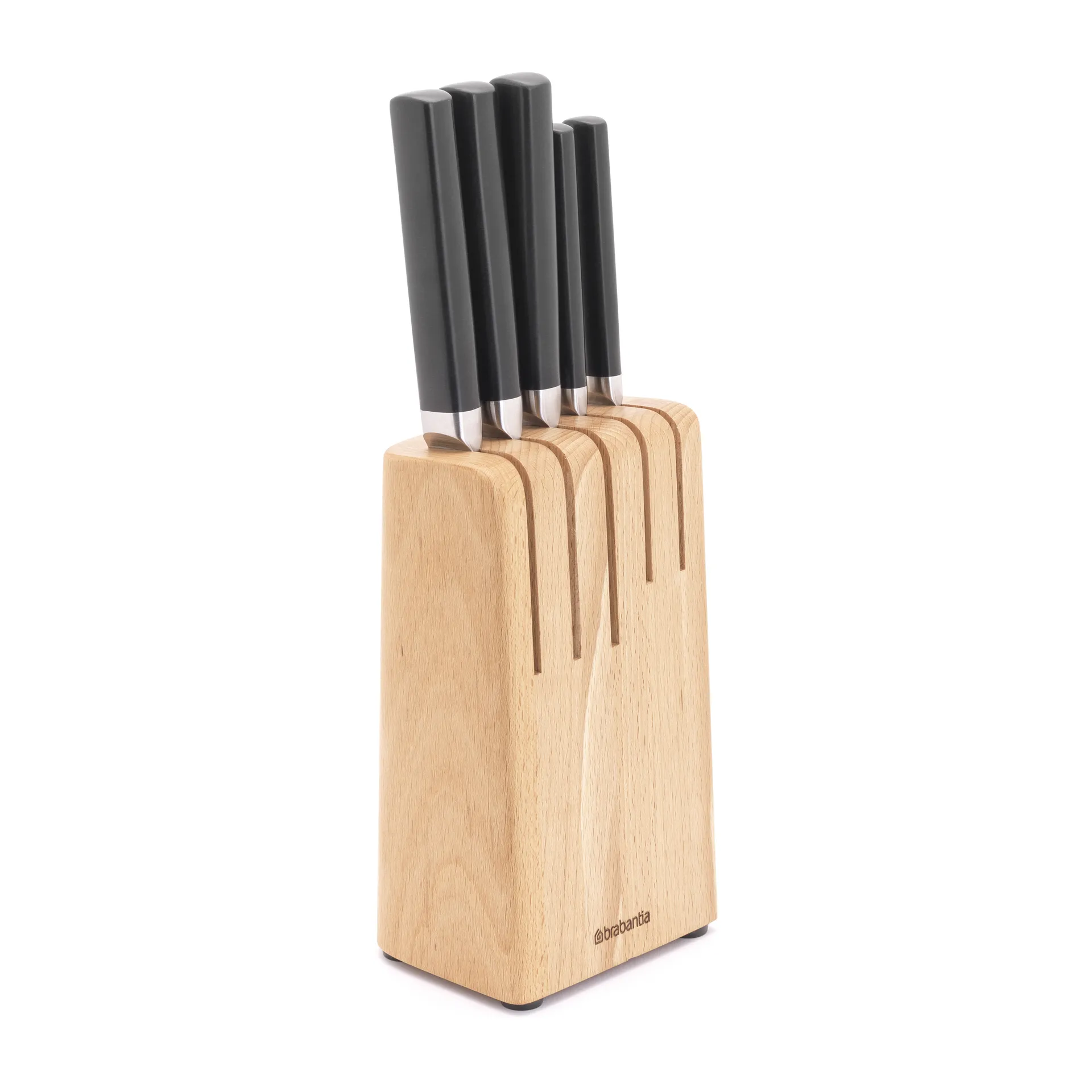 Brabantia 260483, Sprække knivblok, Træ, Træ, 1 stk