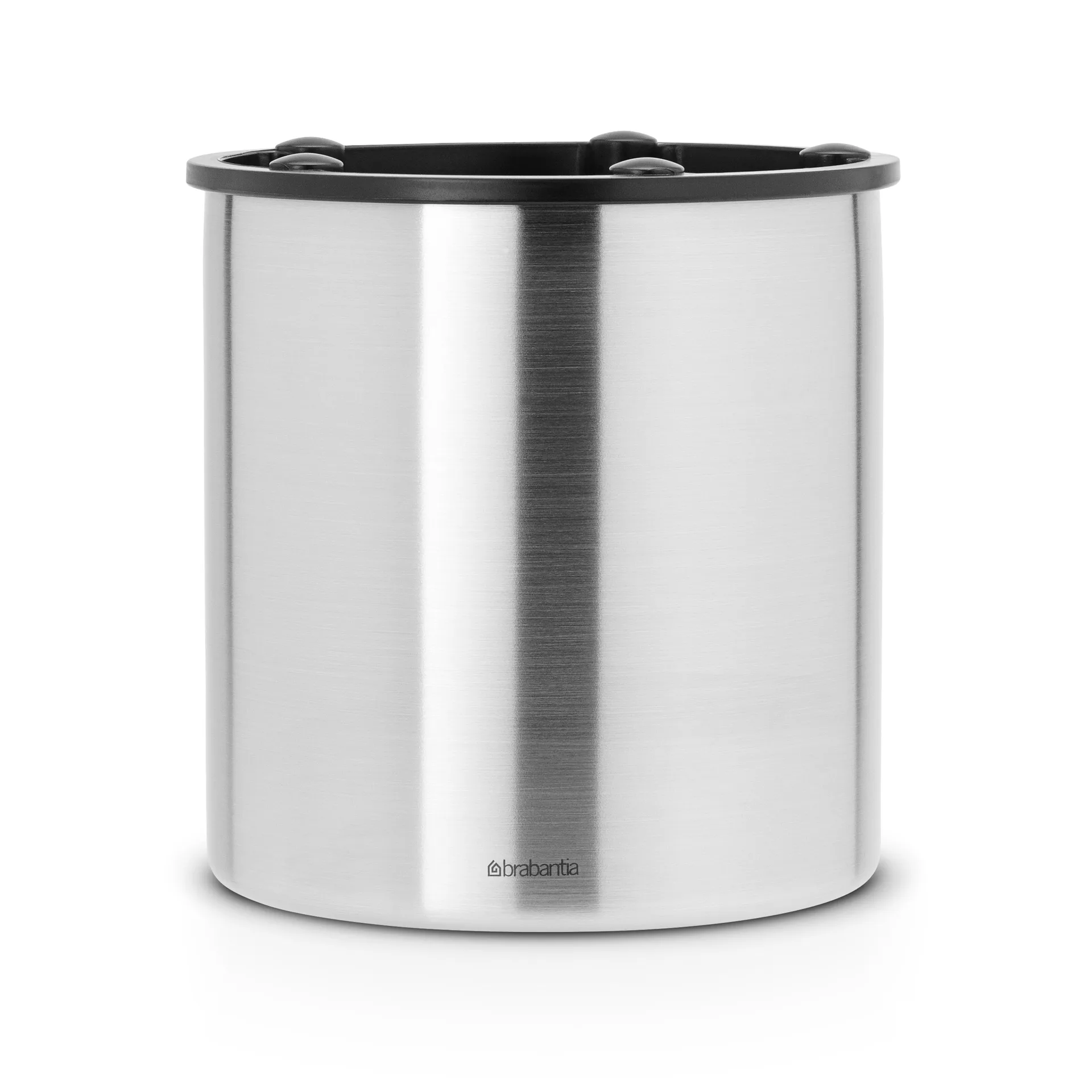 Brabantia Rangement pour ustensiles de cuisine Profile Line 15,5 cm Acier-noir