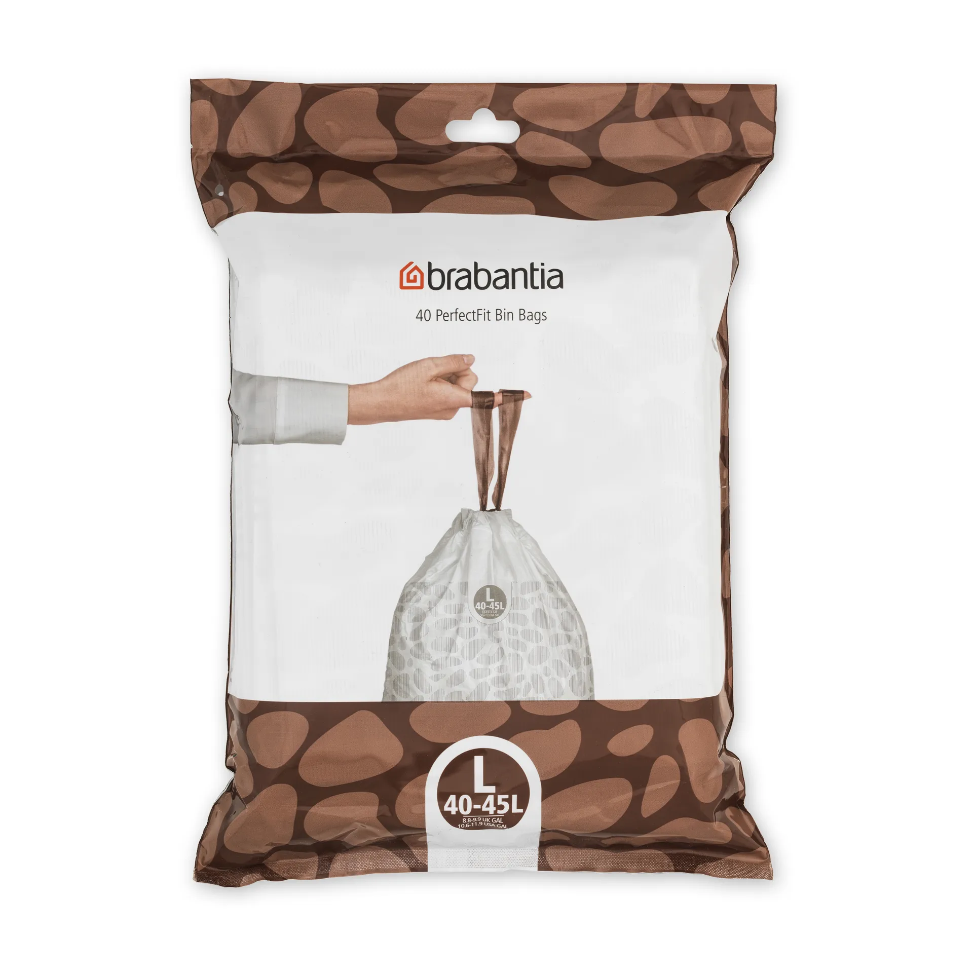 Brabantia Sac poubelles Brabantia PerfectFit Lot de 40 40-45 litres