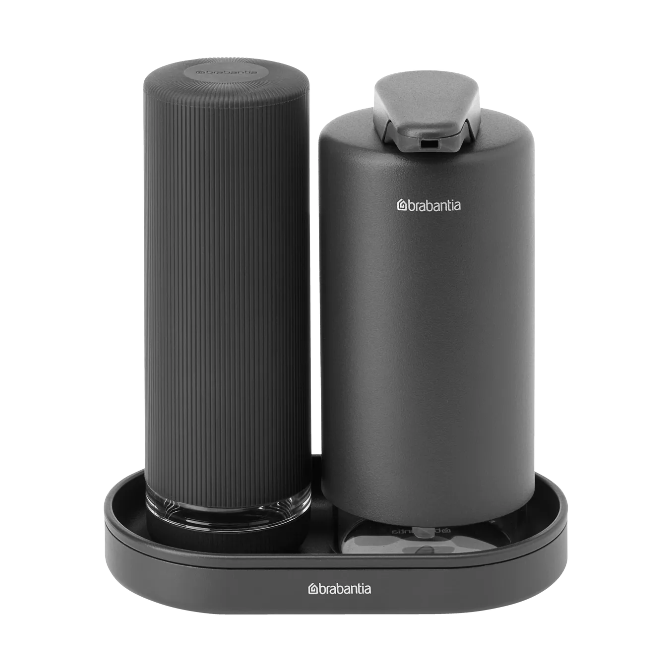Brabantia SinkStyle tvålpump/diskmedelsdispenser set Mineral Infinite Grey