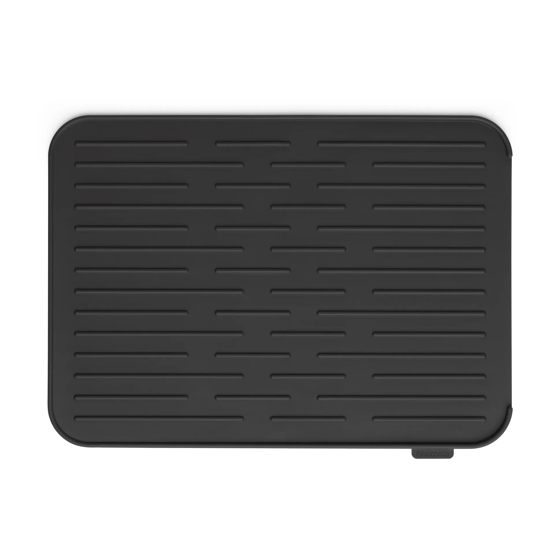 Brabantia Tapis à vaisselle silicone Brabantia gris foncé