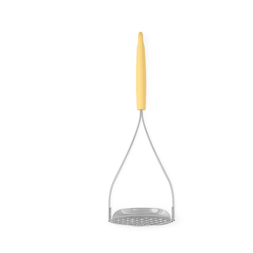 Brabantia TASTY+ kartoffelmoser og ske 2 dele Vanilla Yellow