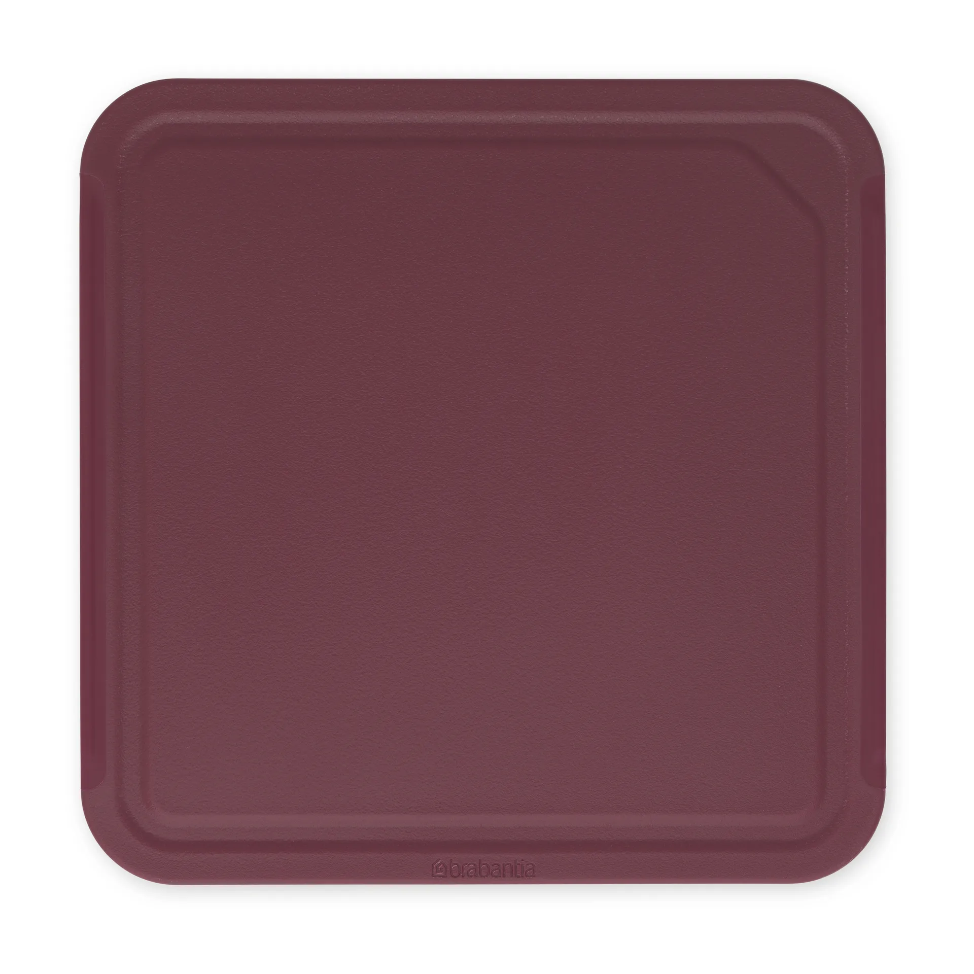 Brabantia TASTY+ skærebræt medium 25x25 cm Aubergine red