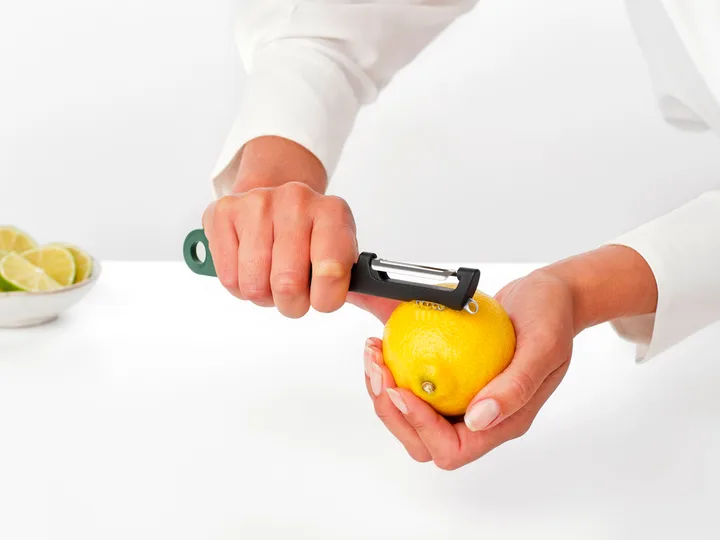 How to cut and use the peeled strips