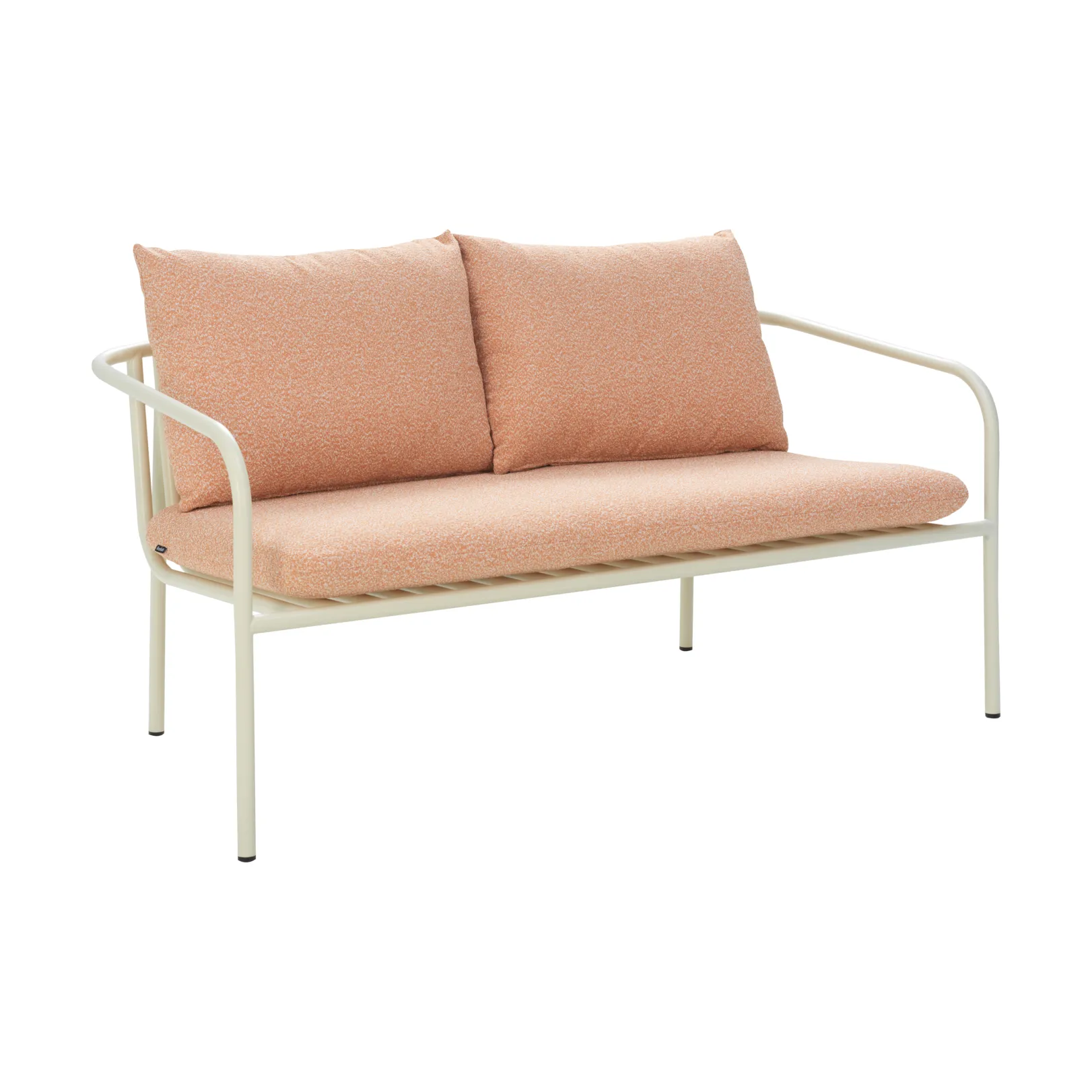 Brafab Canapé Bendt Pearl white-teddy orange