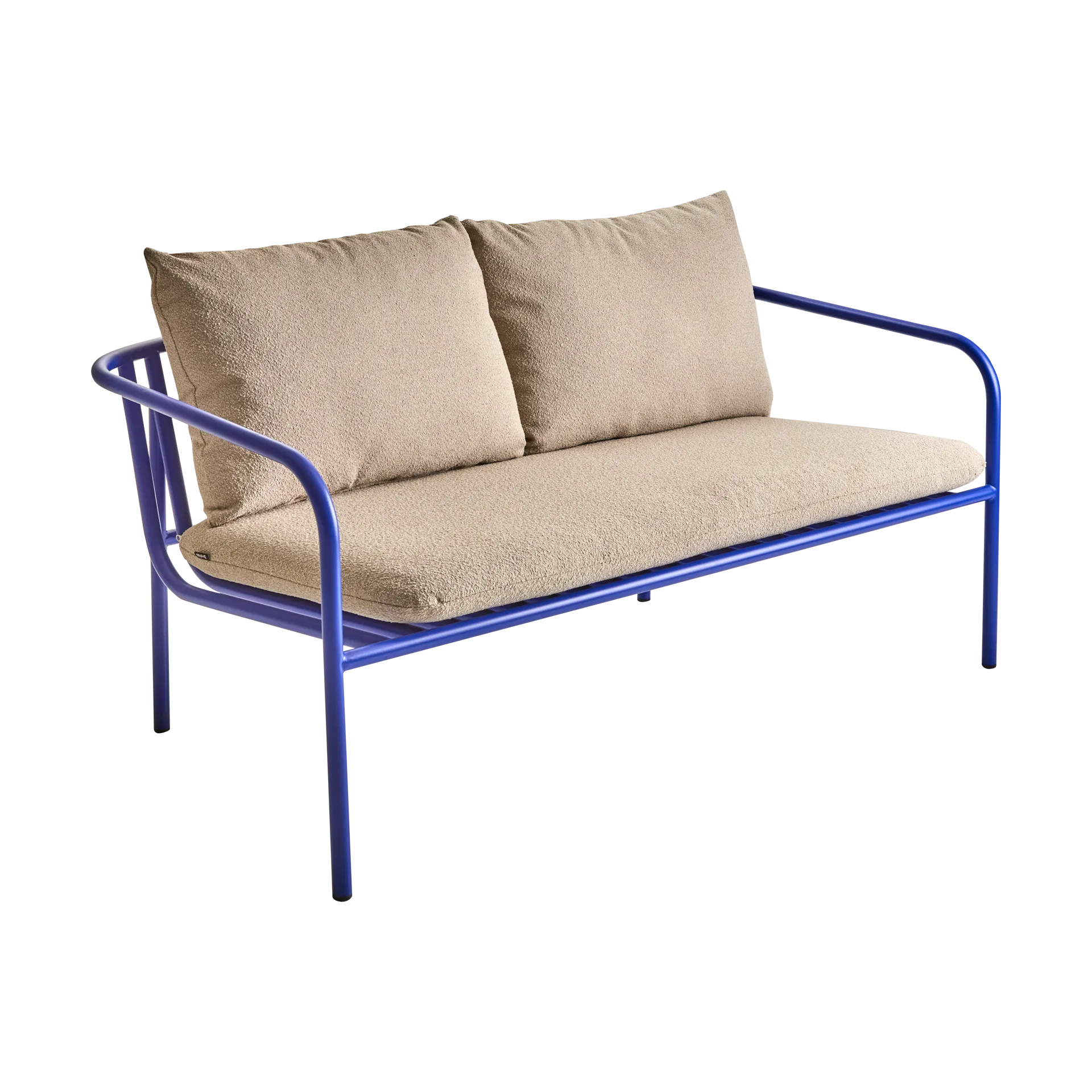 Brafab Canapé Bendt Teddy beige-indigo blue
