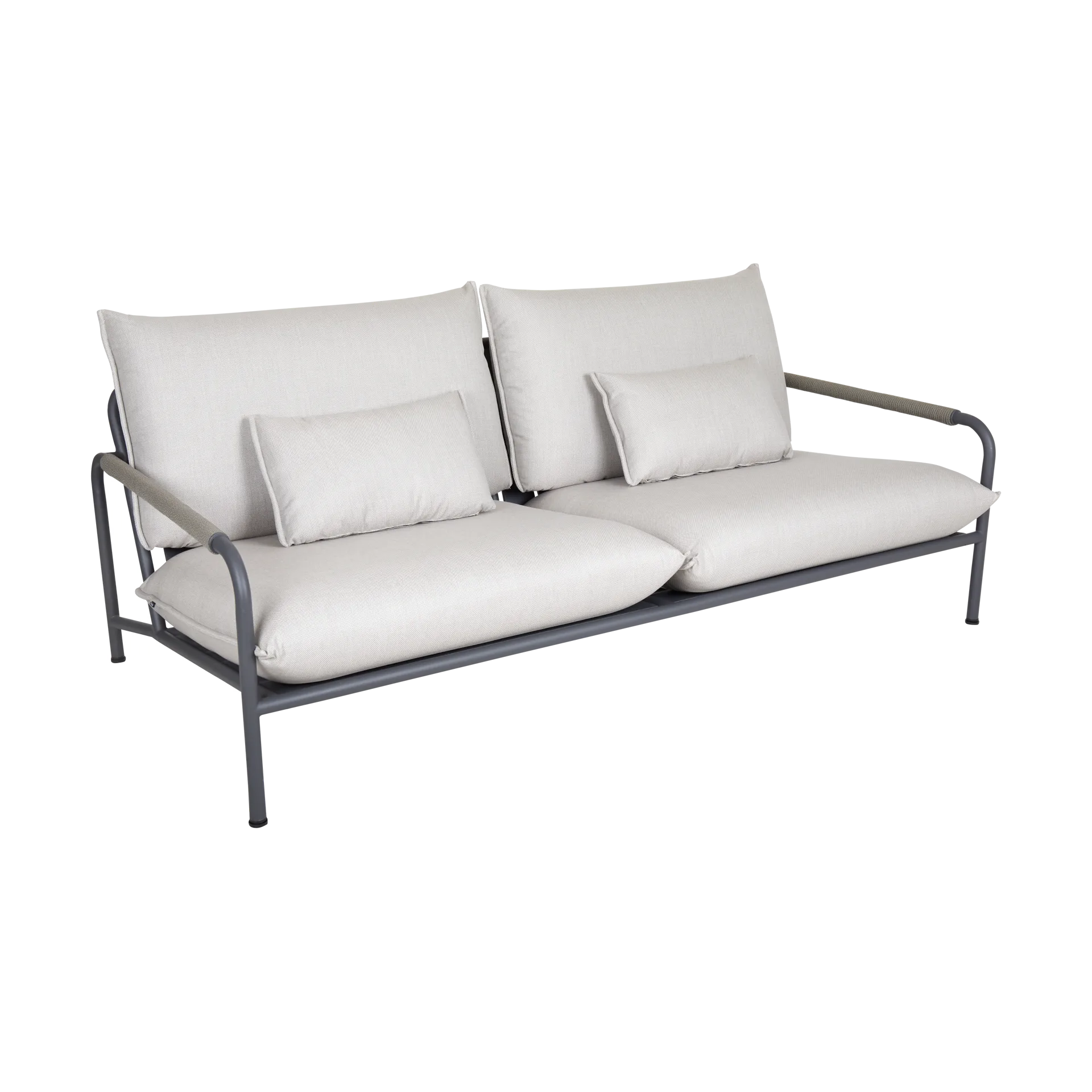 Brafab Canapé Lerberget 2,5 places Anthracite-frêne