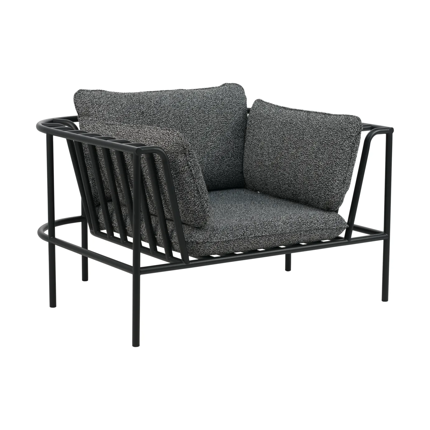 Brafab Fauteuil Collier Noir-teddy ant