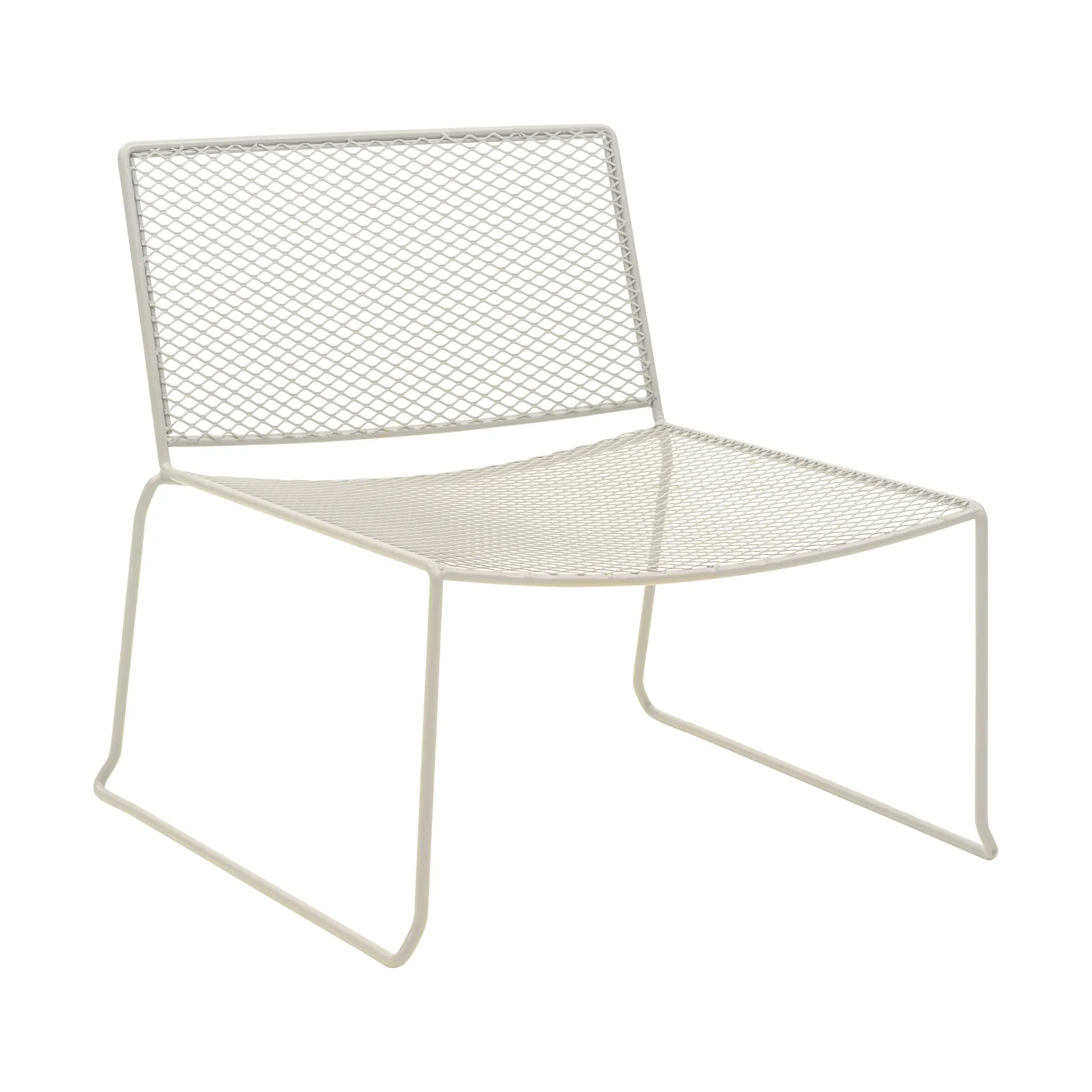 Brafab Fauteuil lounge Haru Pearl white