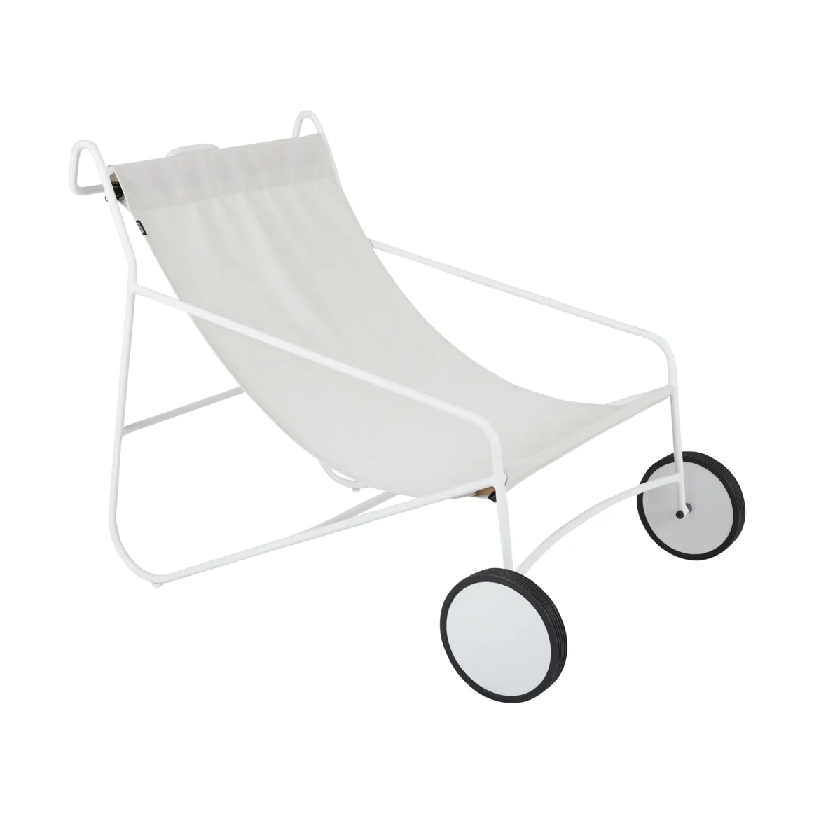 Brafab Fauteuil lounge Poul Chair Blanc