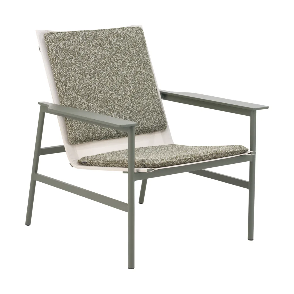 Brafab Fauteuil lounge Soro Nordic green-teddy verde