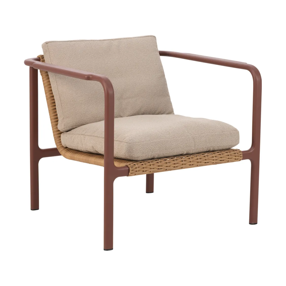 Brafab Fauteuil Motty Zin red-teddy beige