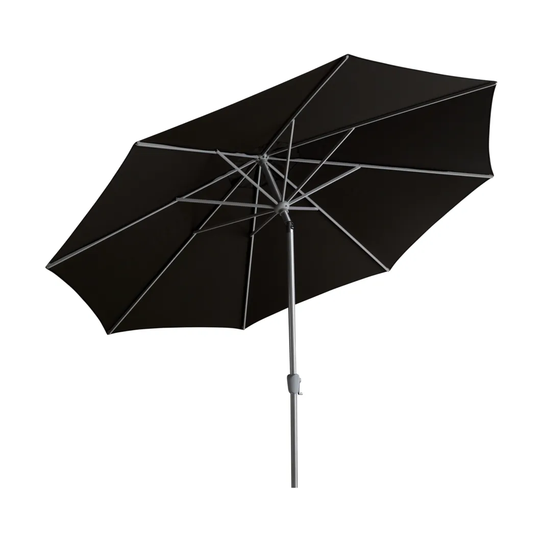 Brafab Parasol Abriola Charcoal black, Ø