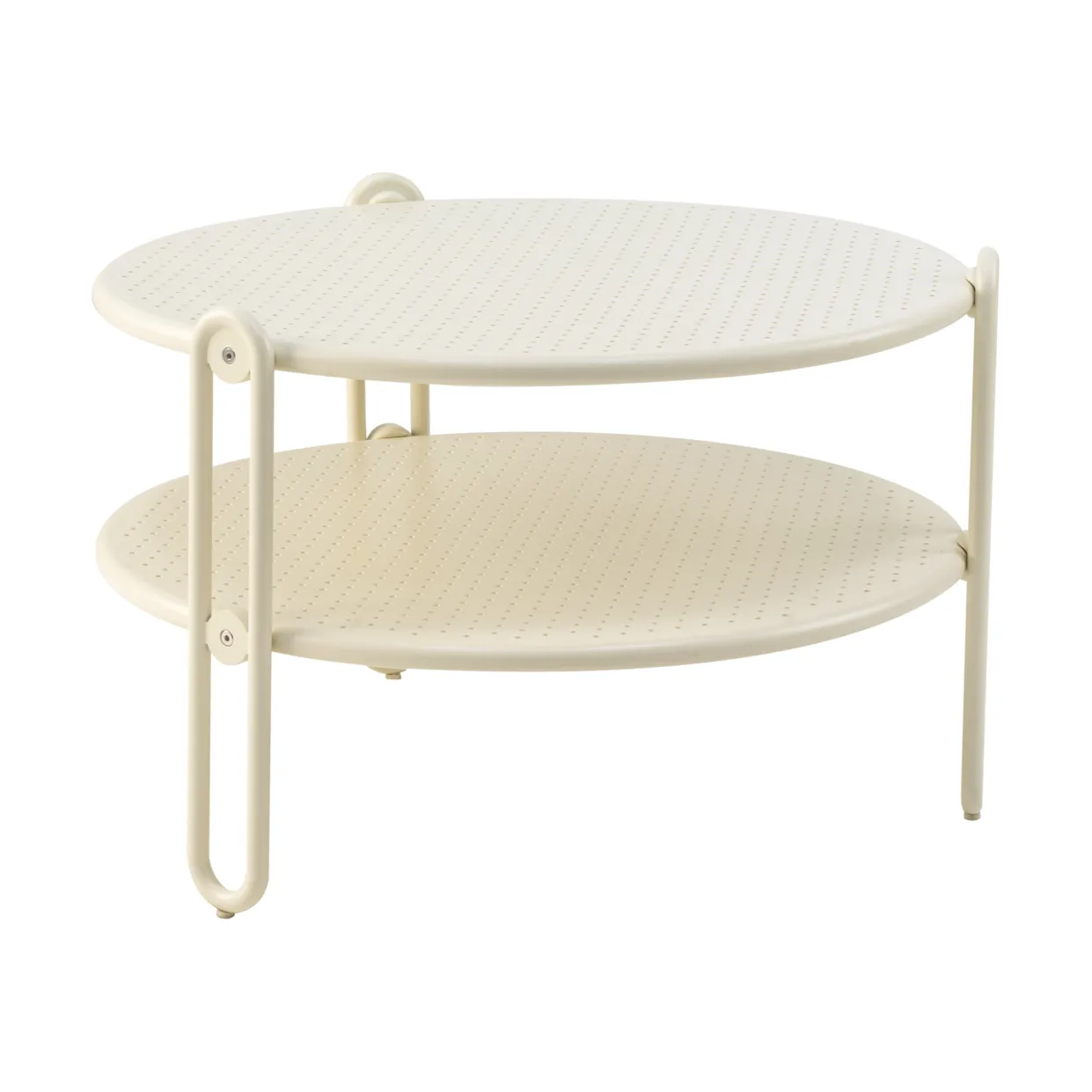 Brafab Table basse Blixt Pearl white, Ø — vue 3