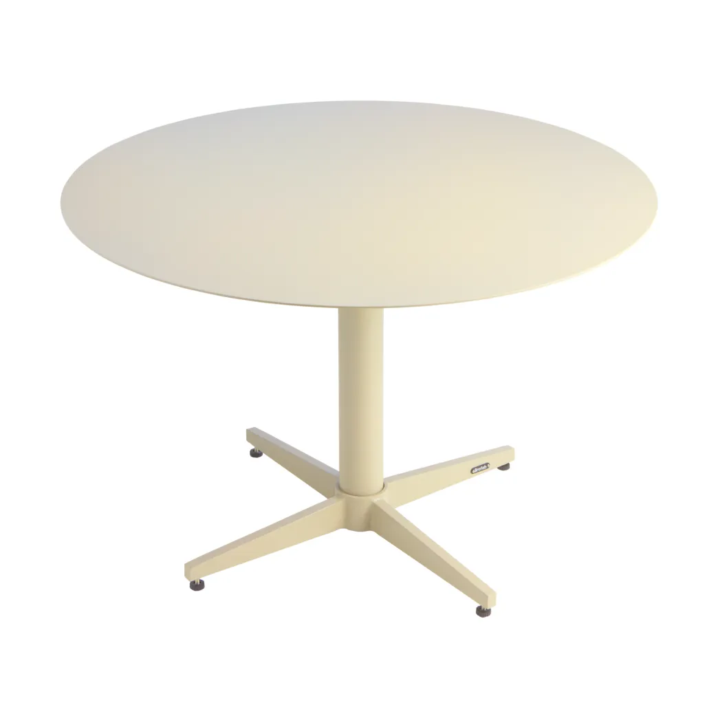 Brafab Table basse Mill Pearl white, Ø