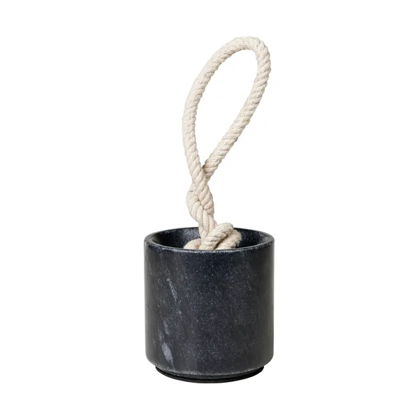 Abby dörrstopp Ø10x10 cm, Black