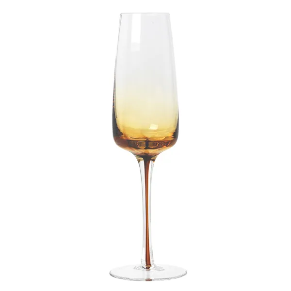Amber champagneglas, 20 cl