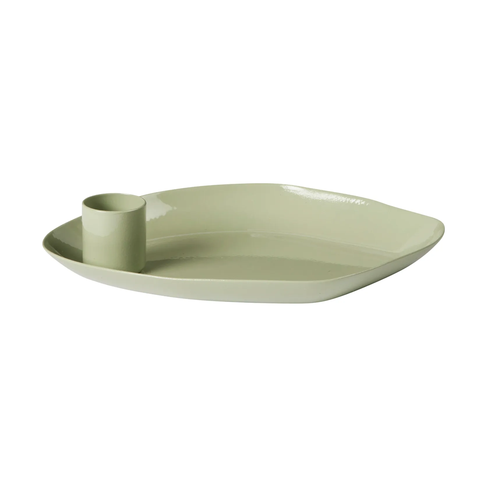Broste Copenhagen Bougeoir Mie small Desert sage