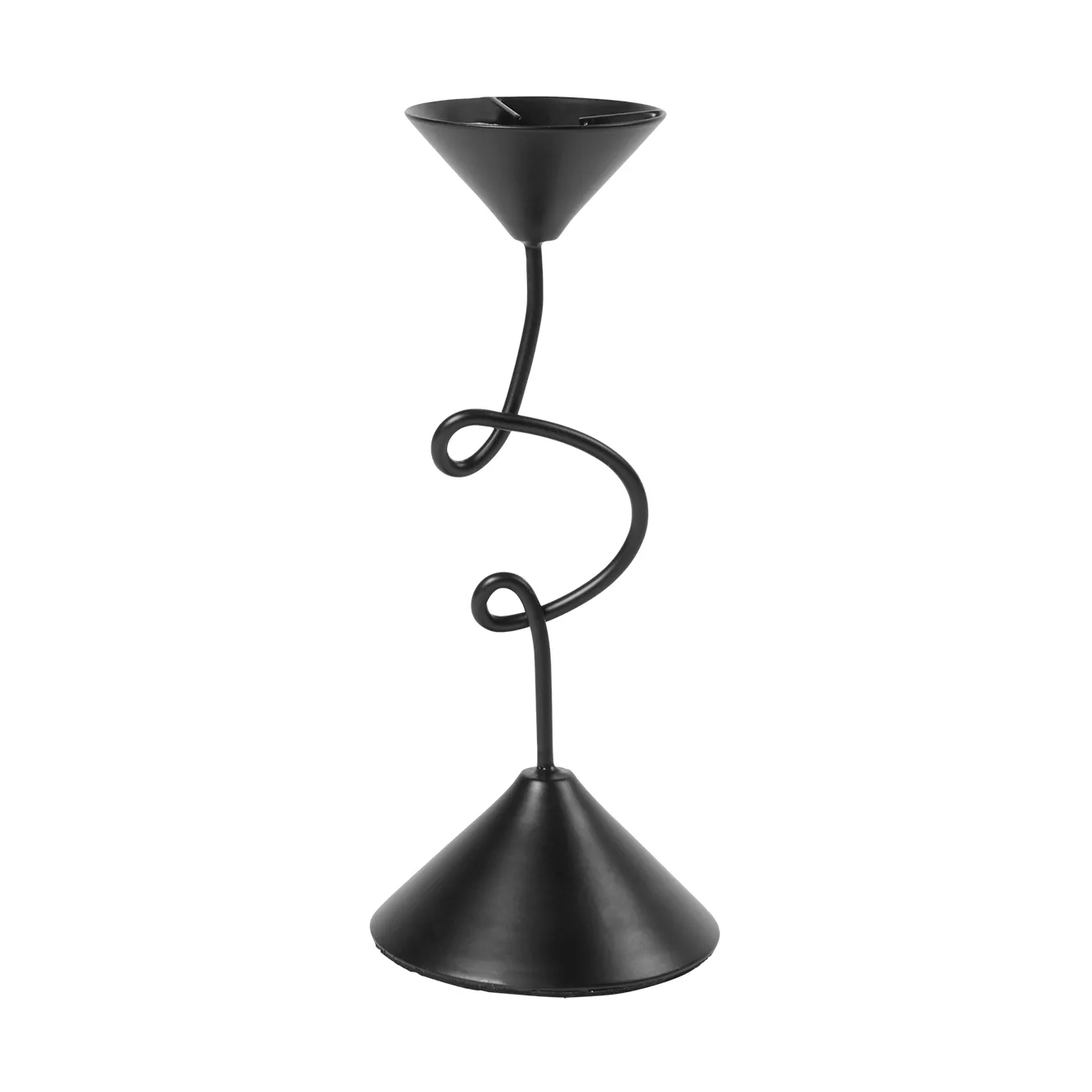 Broste Copenhagen Bougeoir Selma 19,5 cm Black