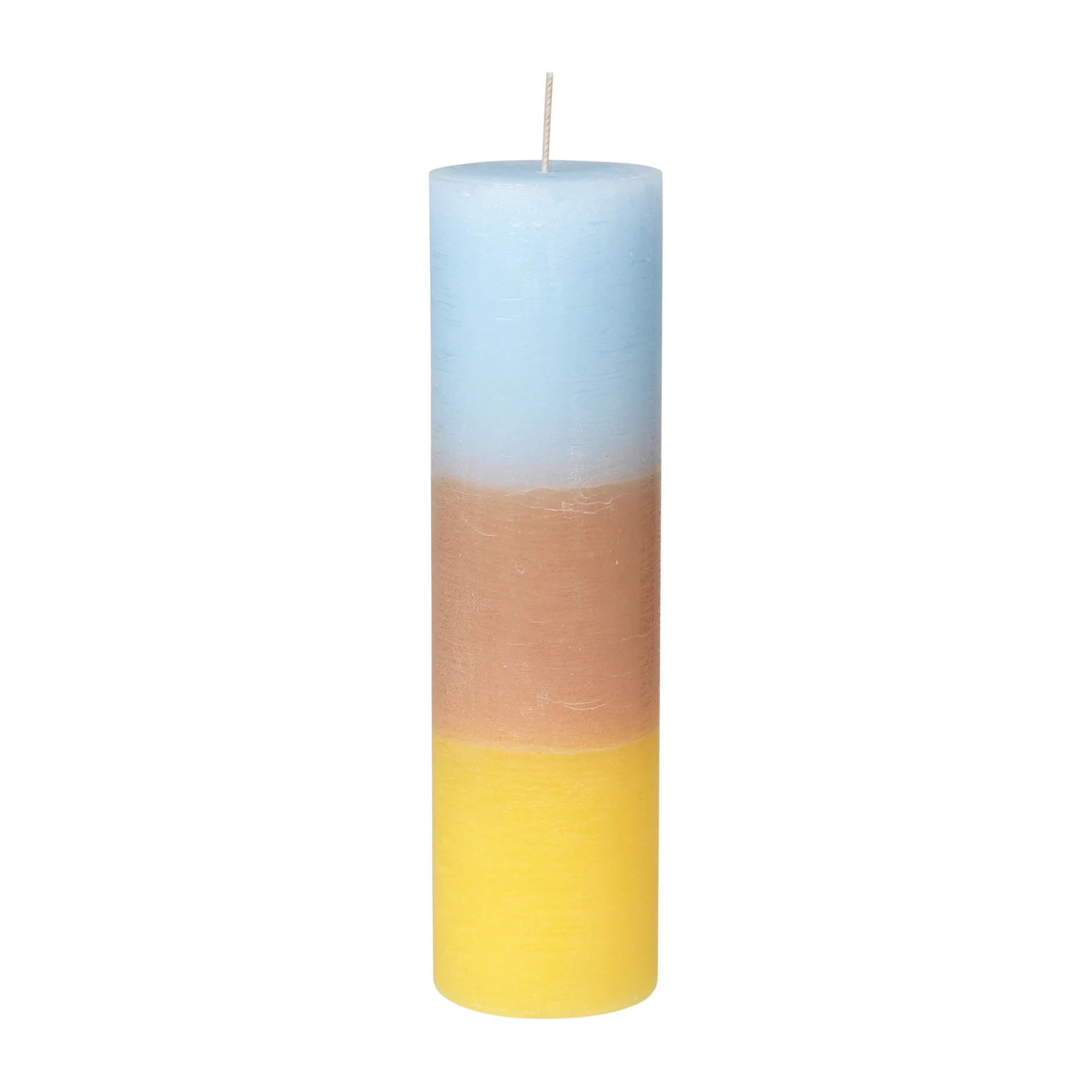 Broste Copenhagen Bougie bloc Rainbow Pineapple cloud