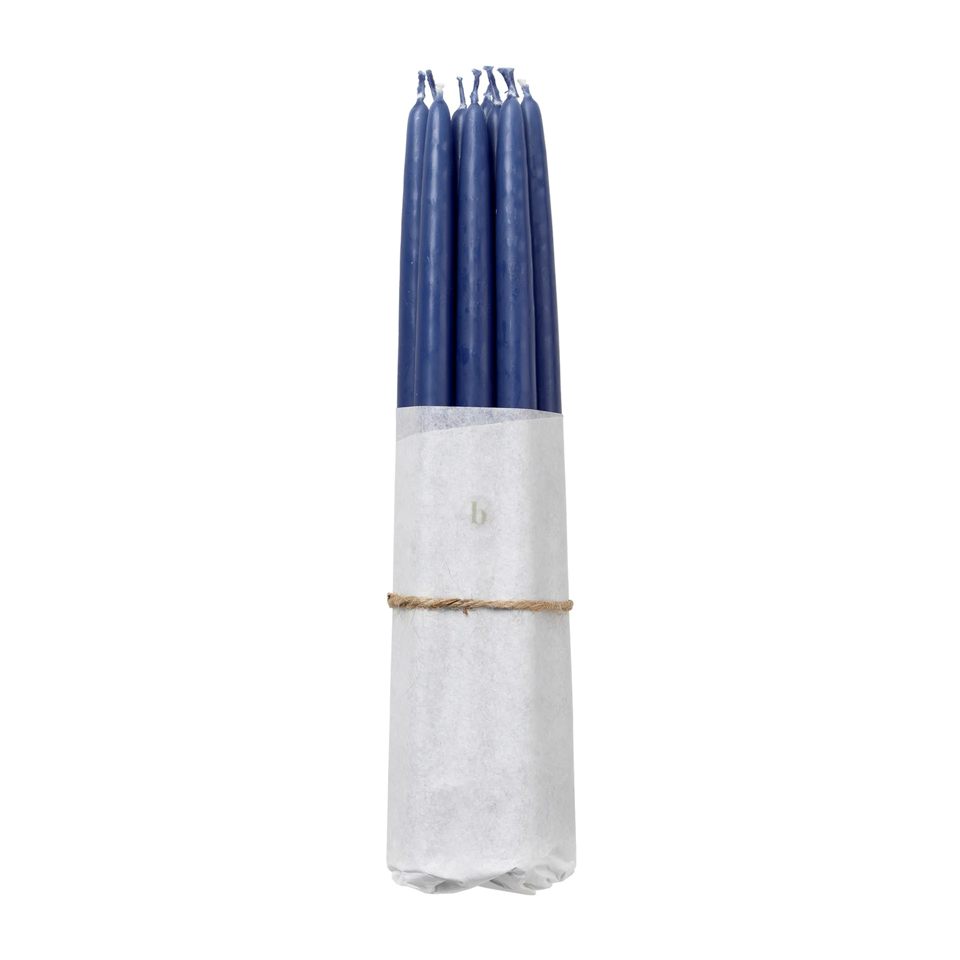 Broste Copenhagen Broste Copenhagen dyppede antiklys 10-pak Baja blue