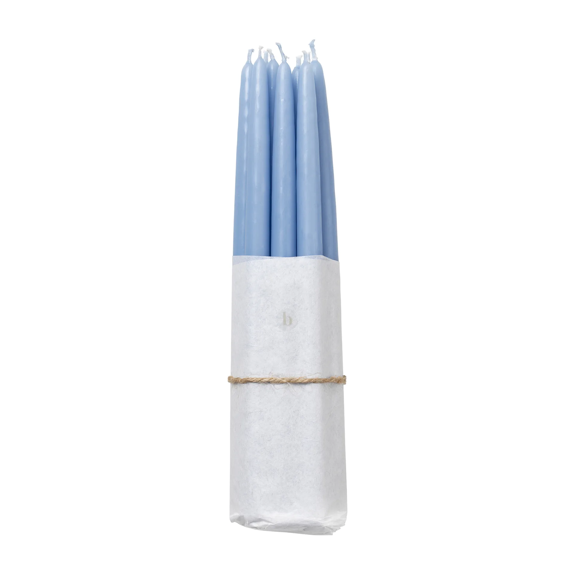 Broste Copenhagen Broste Copenhagen dyppede antiklys 10-pak Plain air light blue