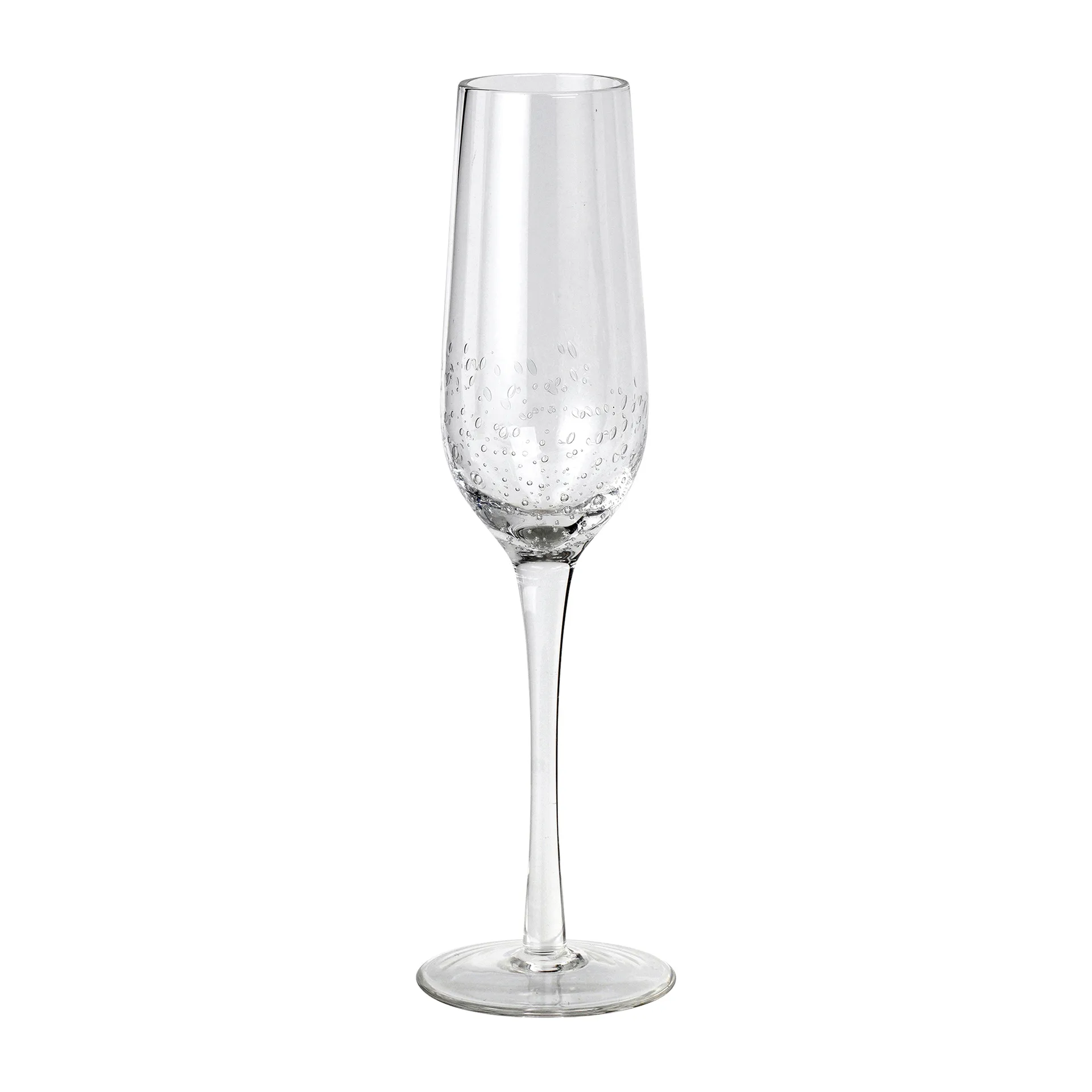 Champagneglas Broste Copenhagen Bubble sæt 4 stk, klar glas 20 cl