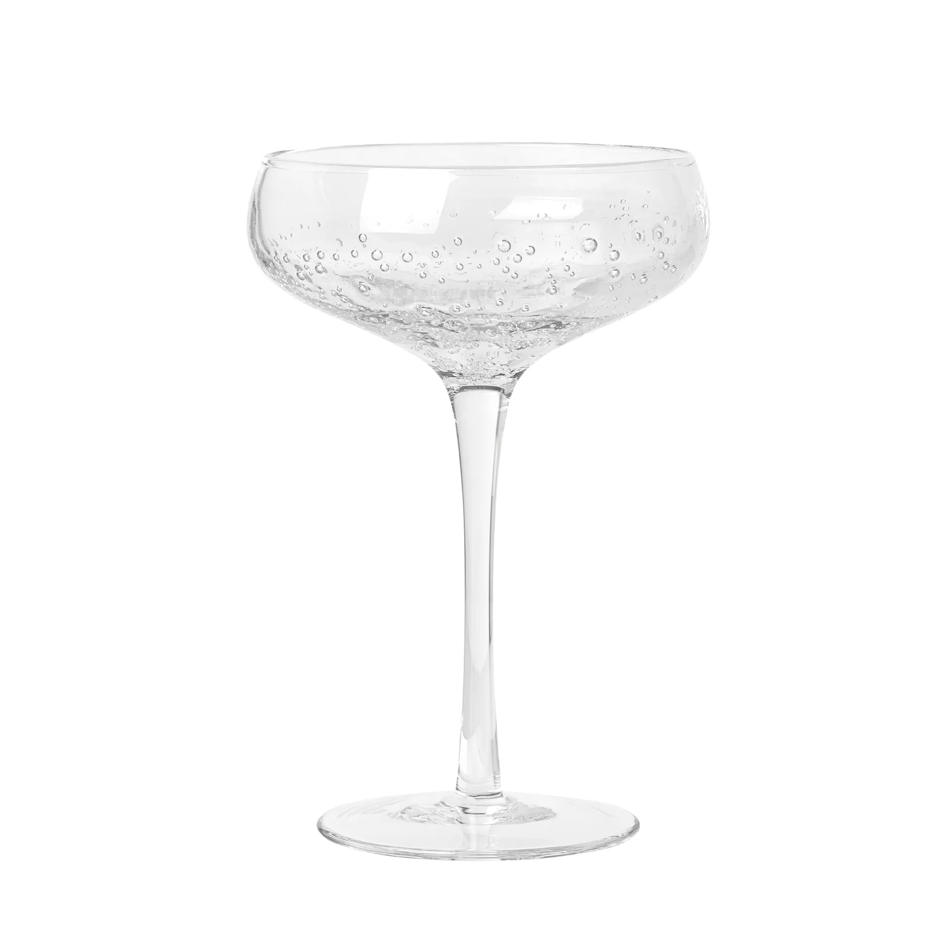 Cocktailglas Broste Copenhagen Bubble 20 cl Ø11,2 x H16,3 cm klar glas