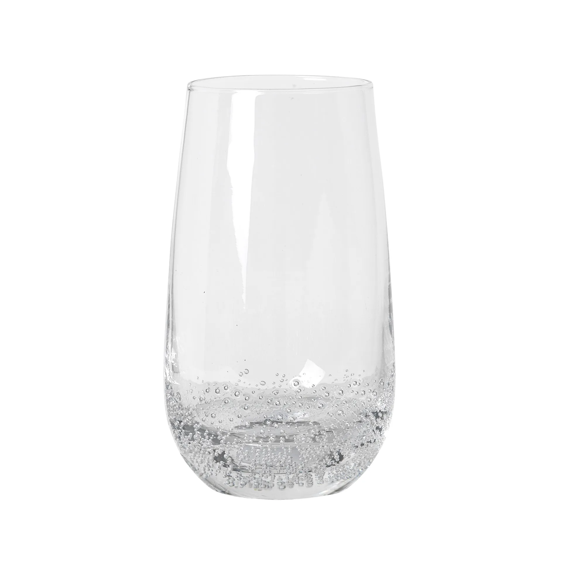 Drikkeglas Broste Copenhagen Bubble 55 cl klart glas Ø8,5 cm x H14,9 cm