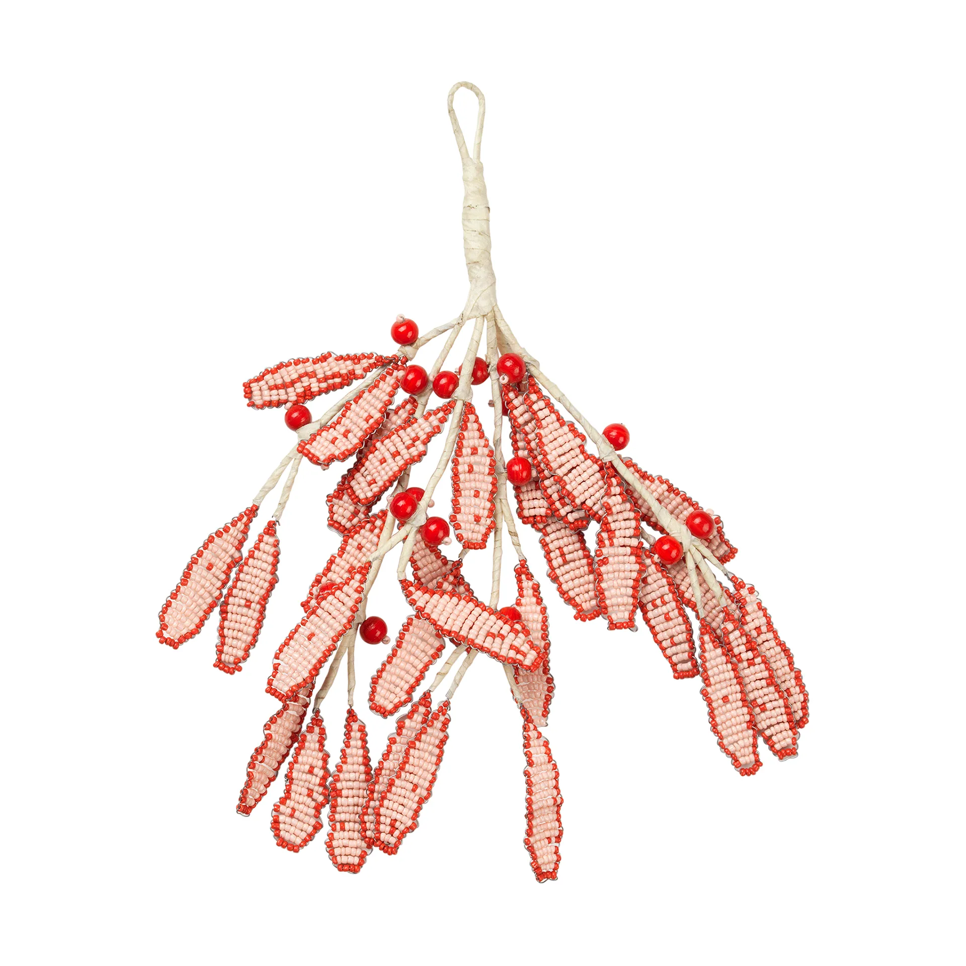 Broste Copenhagen Décoration à suspendre Mistletoe cm Pumpkin orange