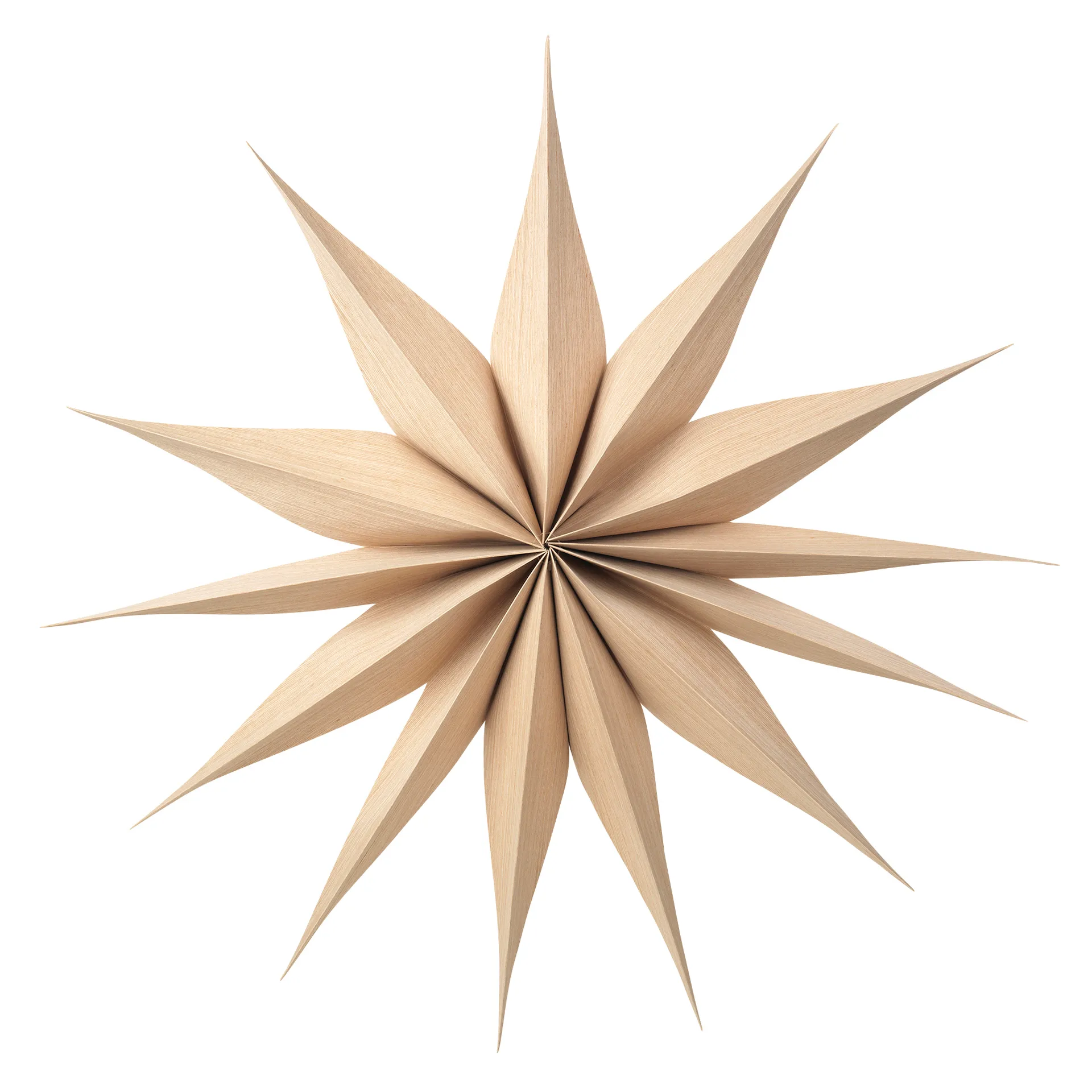 Broste Copenhagen Décoration de Noël Venok Etoile Ø Natureal — vue 3