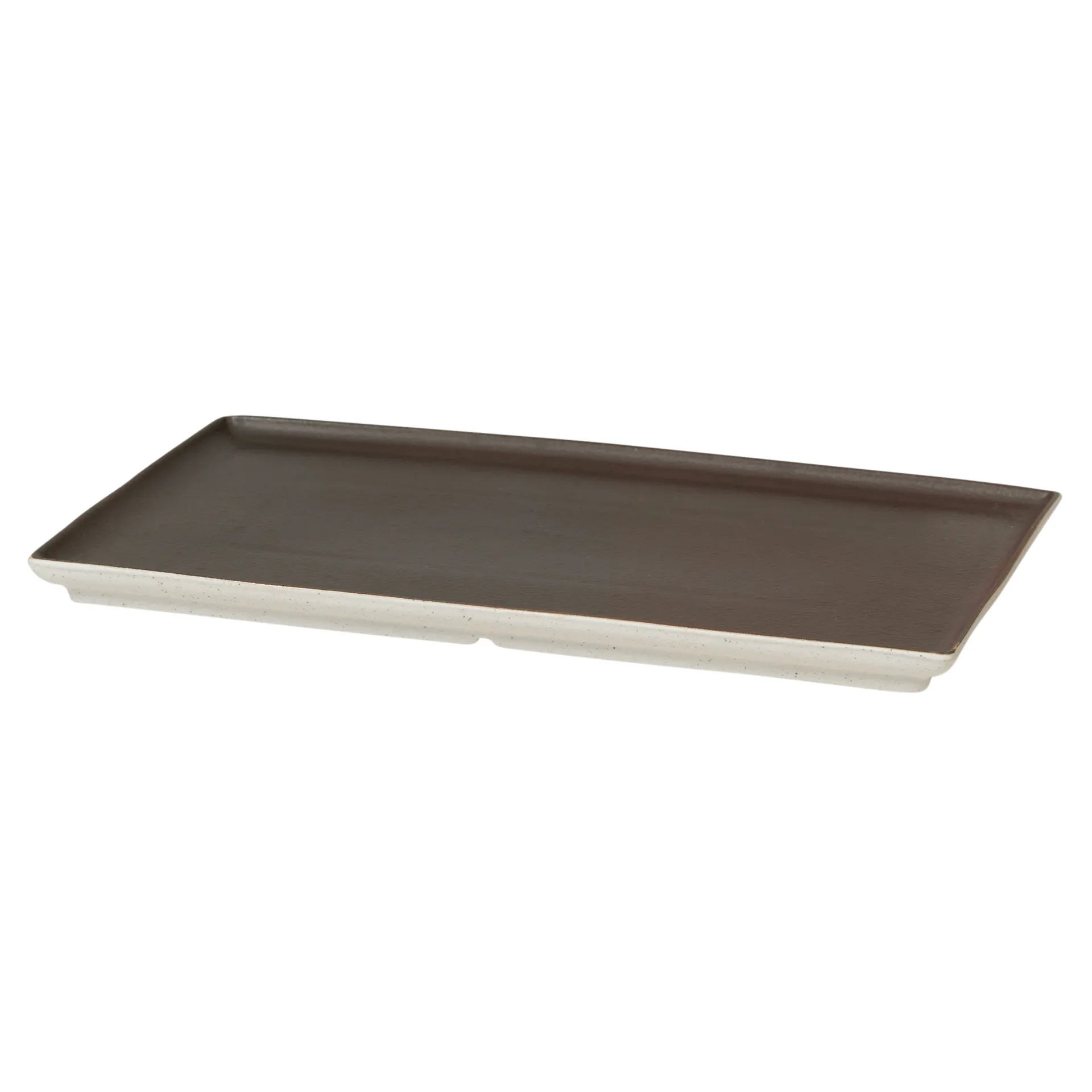 Broste Copenhagen Eli bord 15x26 cm Matte charcoal