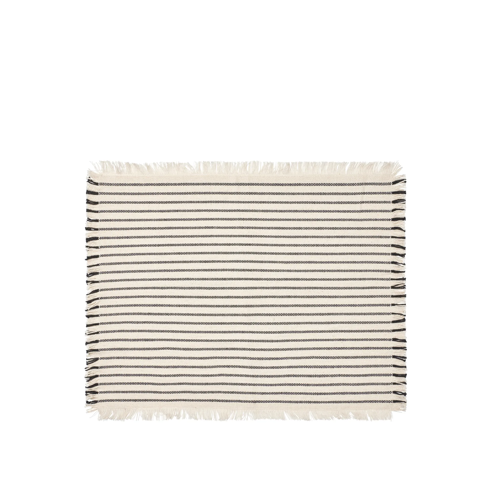 Broste Copenhagen Elouise bordbrik 41,5x32 cm Benhvid-sort