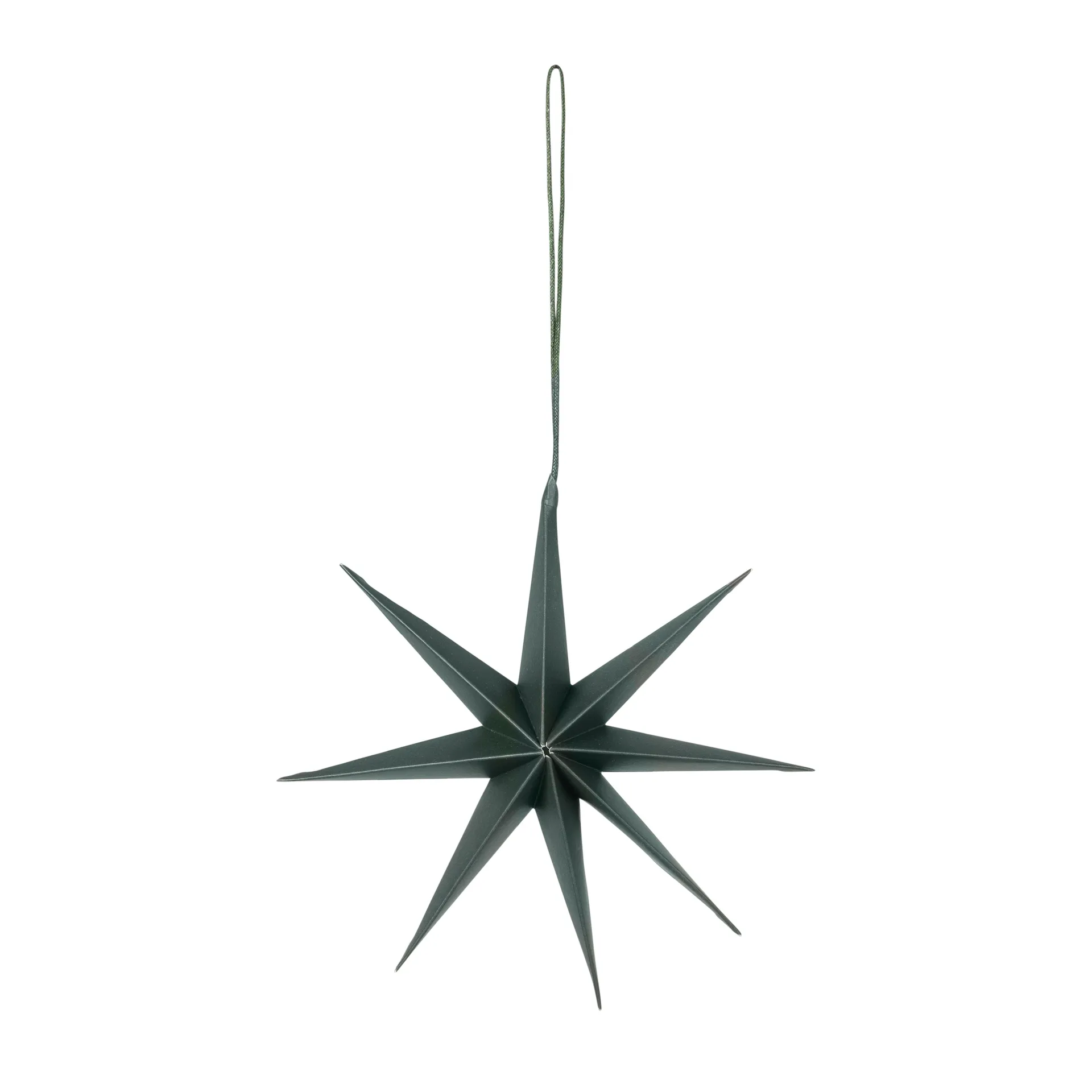 Broste Copenhagen Étoile en papier Star Ø Deep forest
