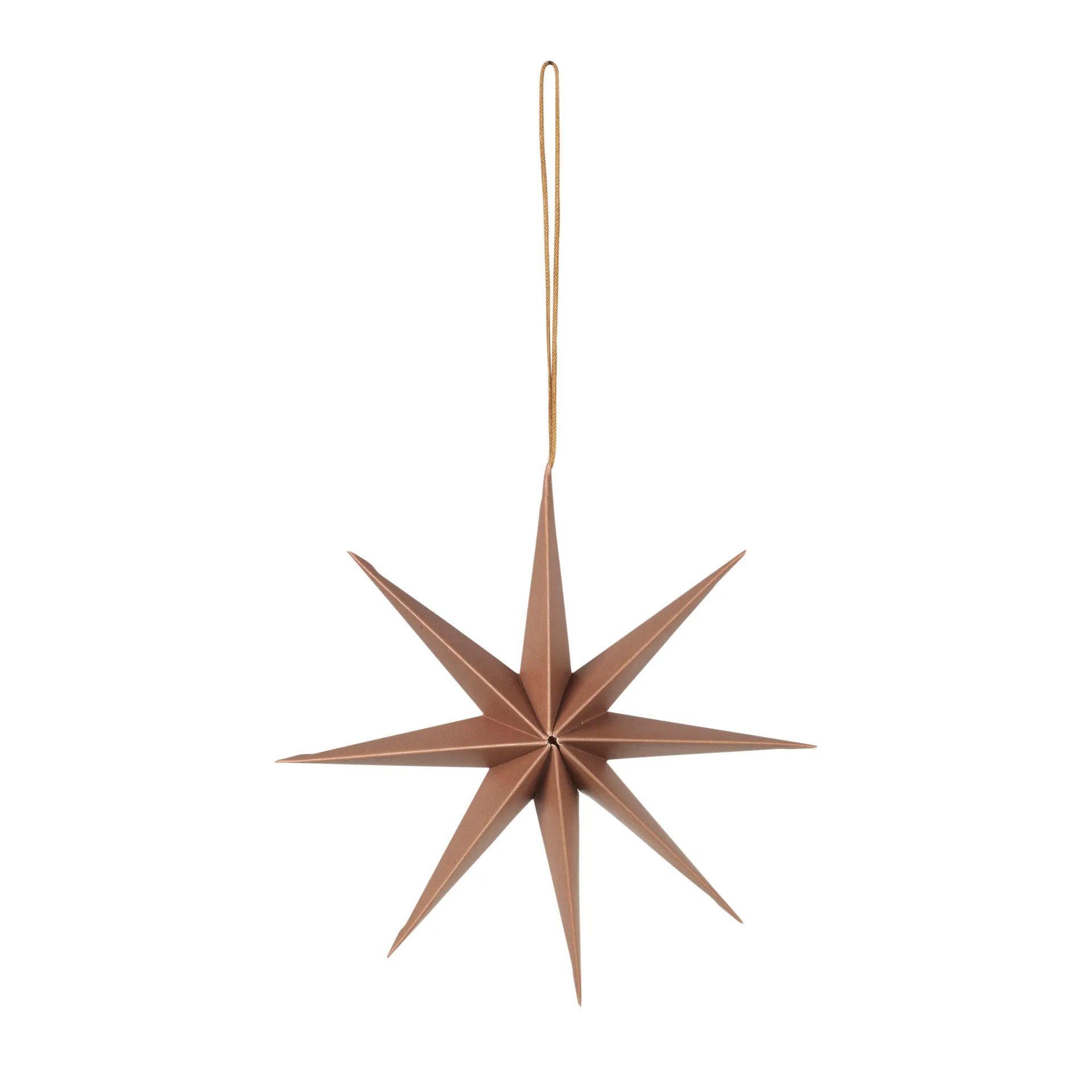 Broste Copenhagen Étoile en papier Star Ø Indian tan